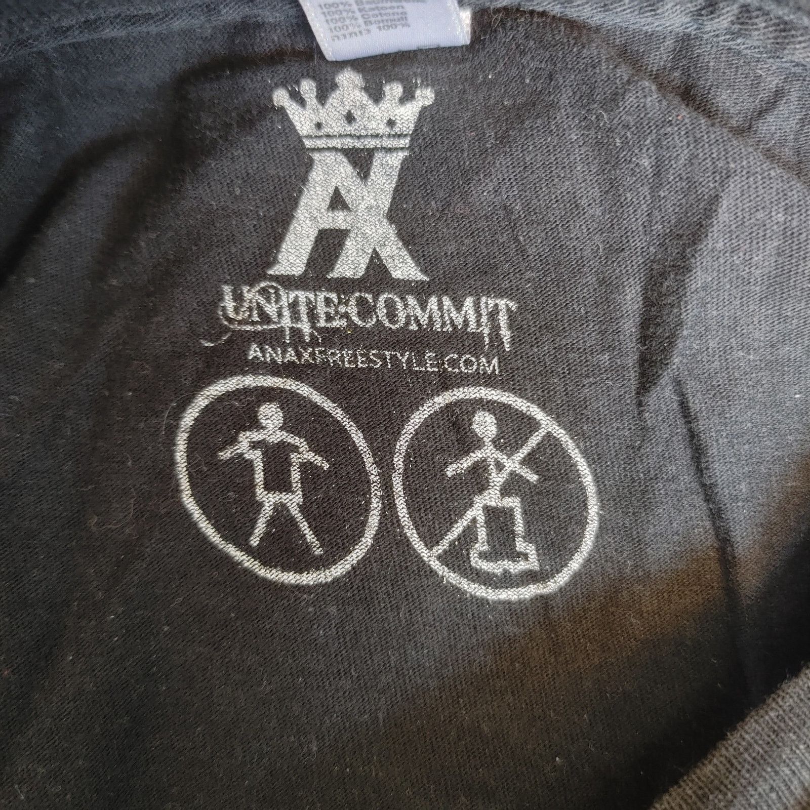 Other AX Unite - Commit Men's 2XL Black Graphic Tee Size US XXL / EU 58 / 5 - 3 Thumbnail