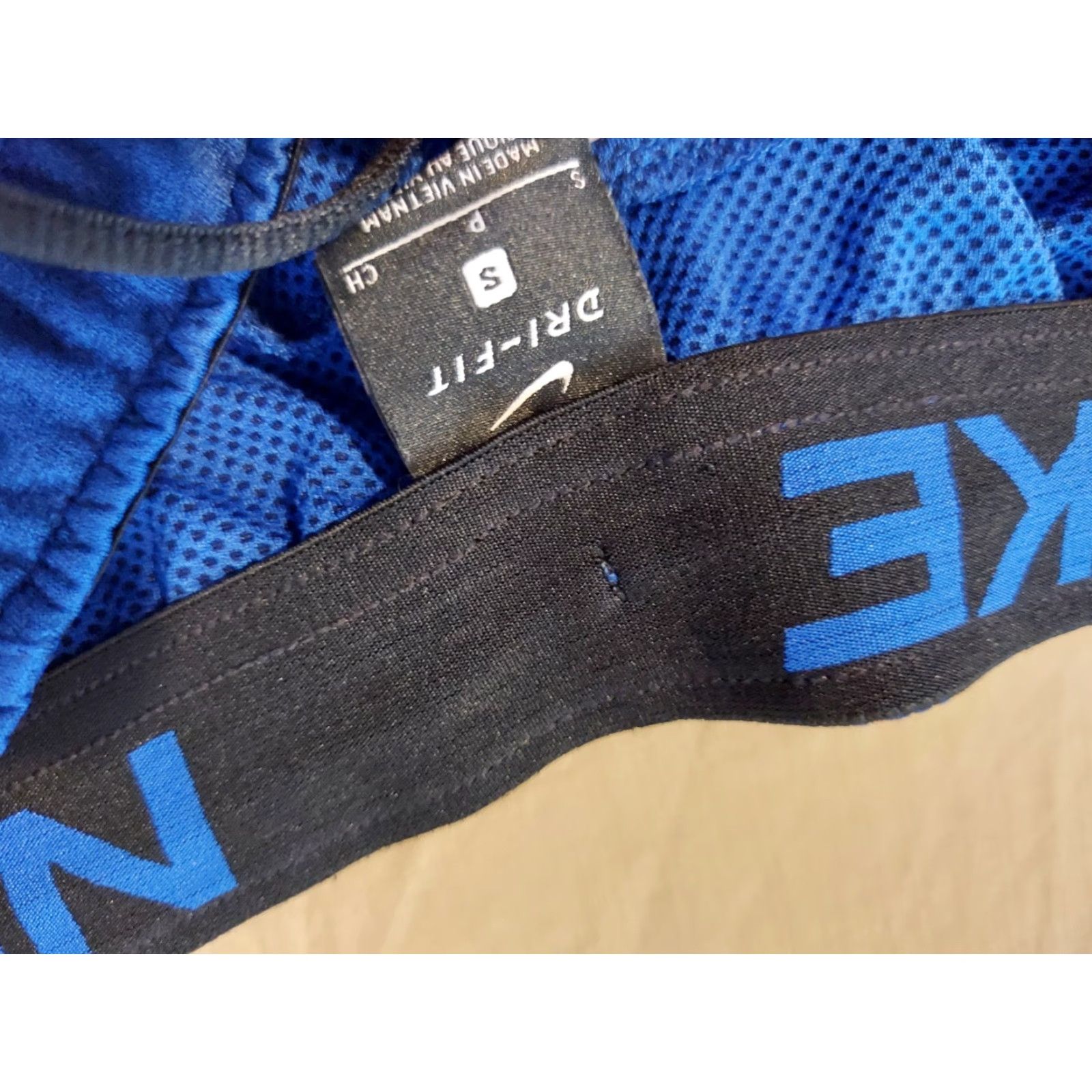 Nike Mens Nike Shorts S Small Blue Athletic Gym Workout Size US 29 - 4 Thumbnail