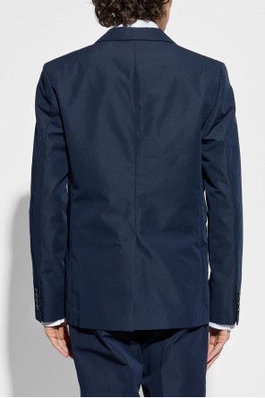 Gucci o1mt1gz0226 Embossed Cotton Twill Jacket in Navy Blue Size US S / EU 44-46 / 1 - 4 Thumbnail