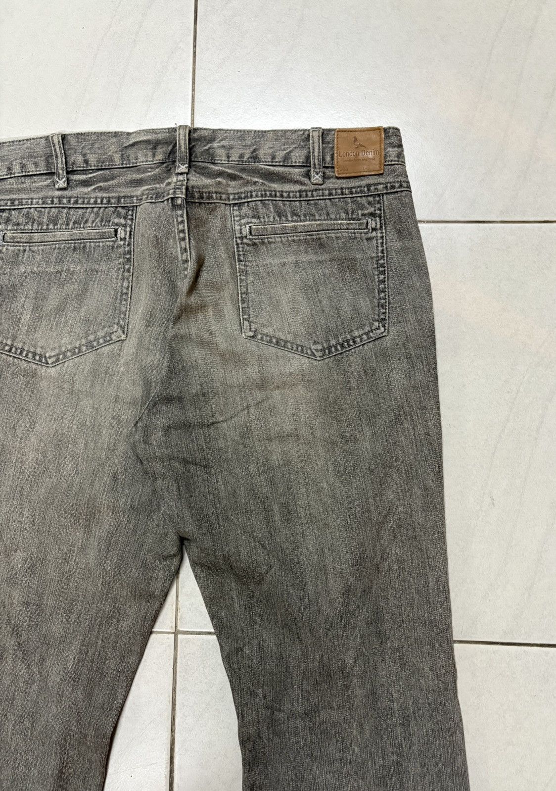 Japanese Brand Japanese London Denim Streetwear Straight Cut Jeans Size US 33 - 13 Thumbnail