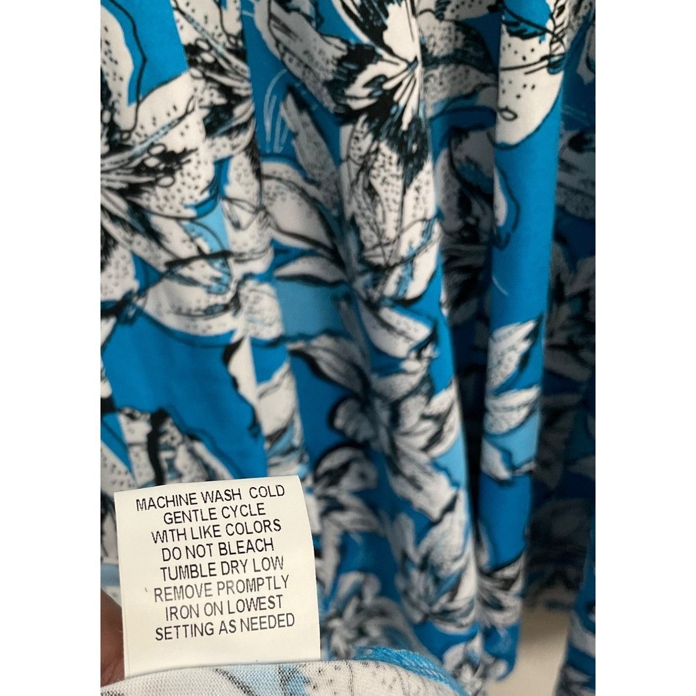 Other NY Collection Womens Blue & White Floral Sleeveless Dress S Size S / US 4 / IT 40 - 4 Thumbnail