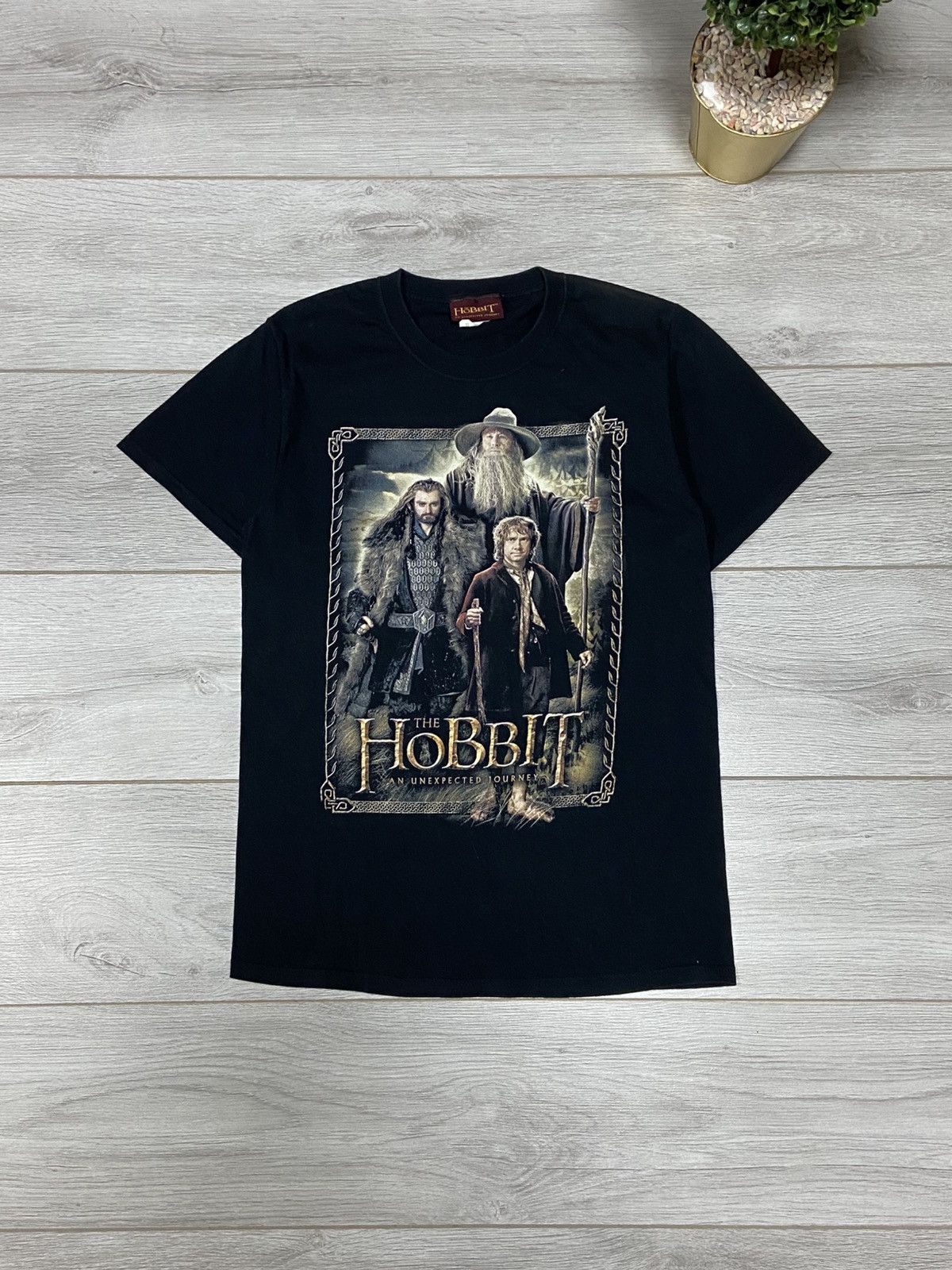 Vintage The Hobbit Jerzees an unexpected journey t-shirt Size US S / EU 44-46 / 1 - 1 Thumbnail
