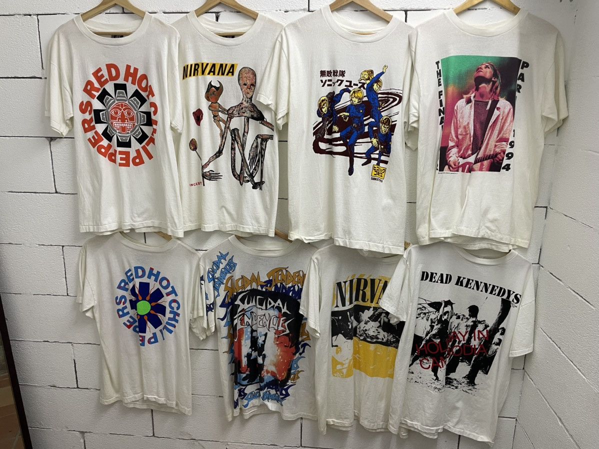 Handmade Custom band tees bundle 8pcs Size US L / EU 52-54 / 3 - 3 Thumbnail