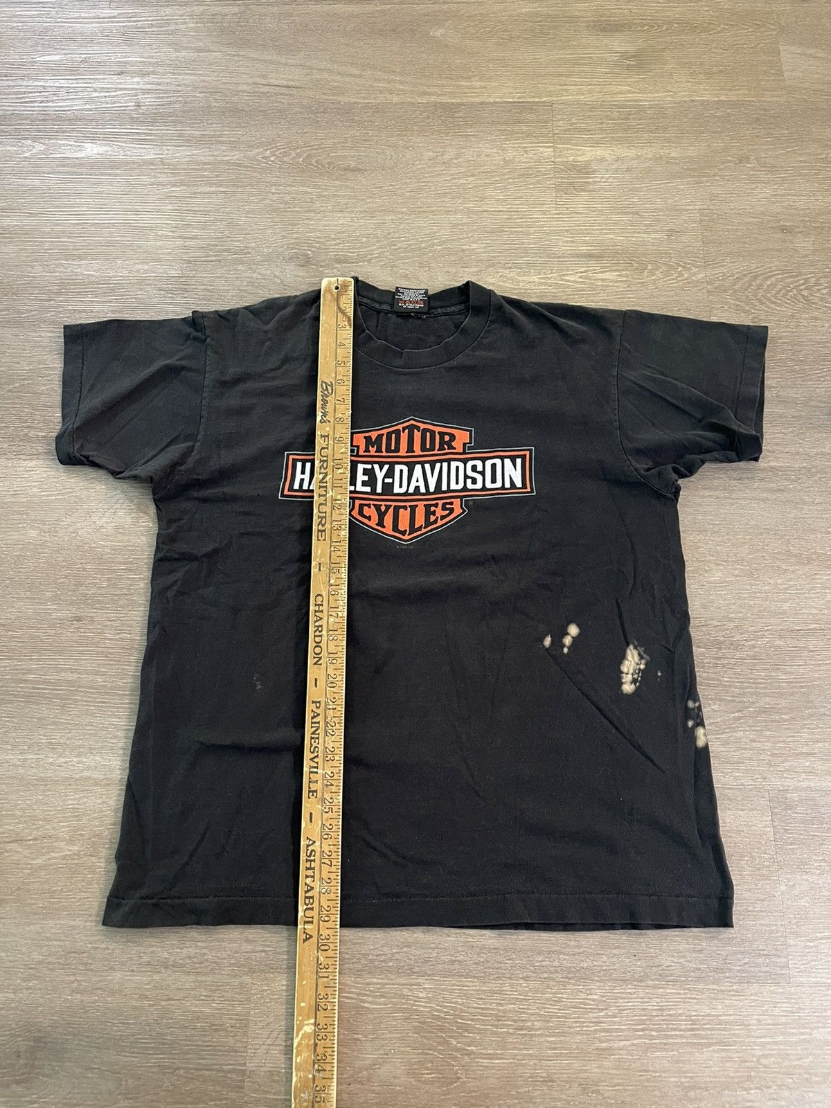 Harley Davidson × Vintage Vintage faded Harley Davidson tee Size US XL / EU 56 / 4 - 7 Thumbnail
