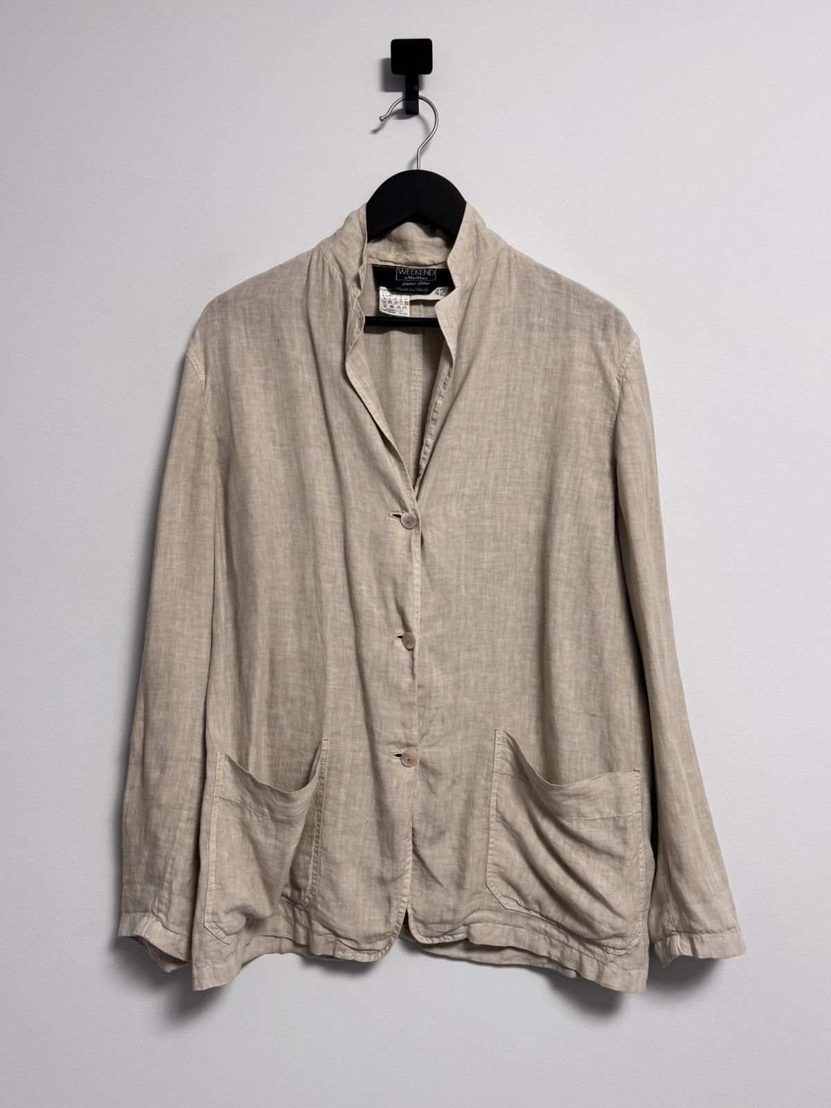 Max Mara × Weekend Max Mara Weekend Max Mara Blazer Jacket size 42 Size M / US 6-8 / IT 42-44 - 1 Thumbnail