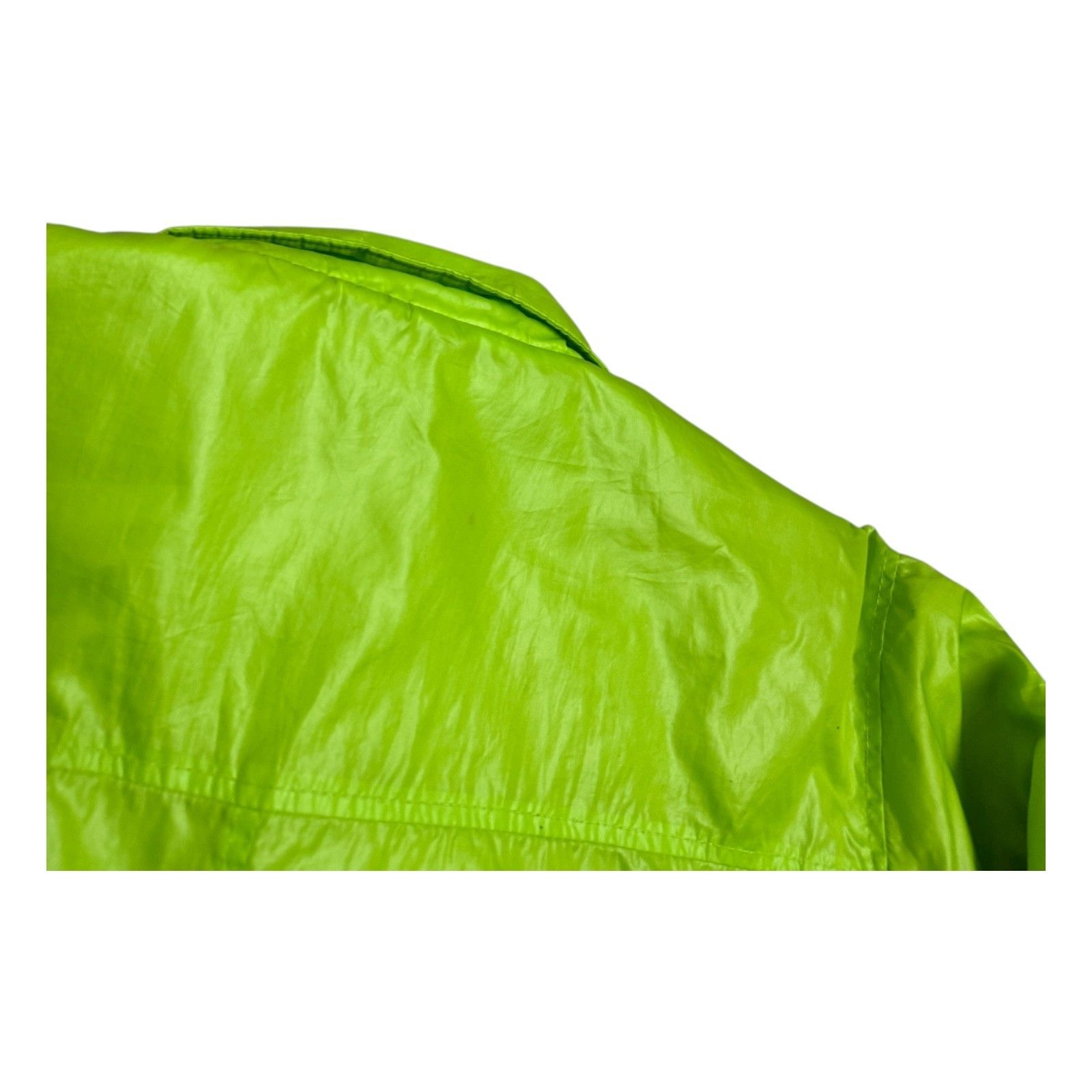 Steve Madden STEVE MADDEN Vintage Y2K Lime Designer Bomber Jacket Medium Size M / US 6-8 / IT 42-44 - 7 Thumbnail