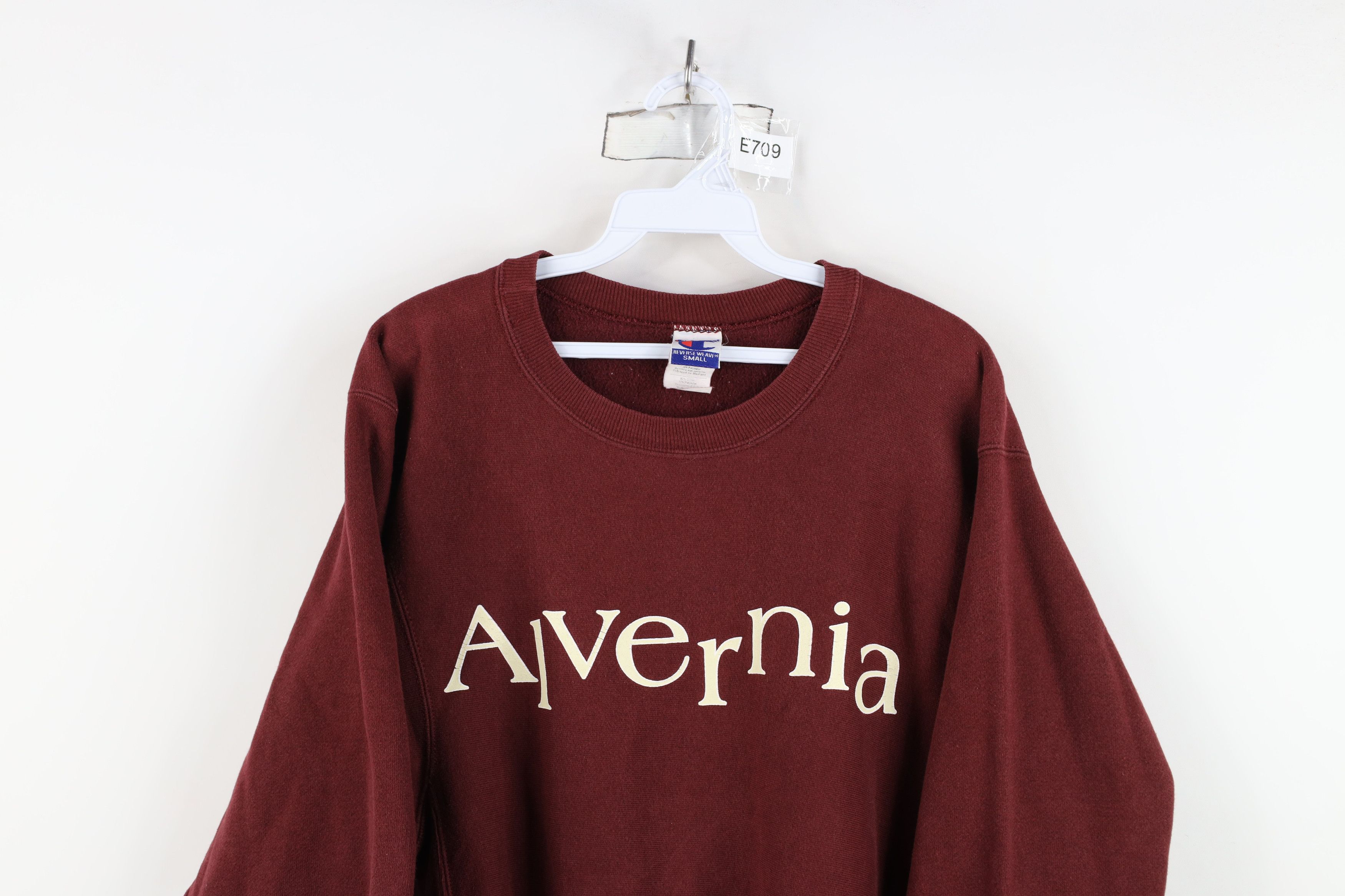 Champion Vintage 90s Champion Reverse Weave Crewneck Sweatshirt Red Size US S / EU 44-46 / 1 - 2 Thumbnail