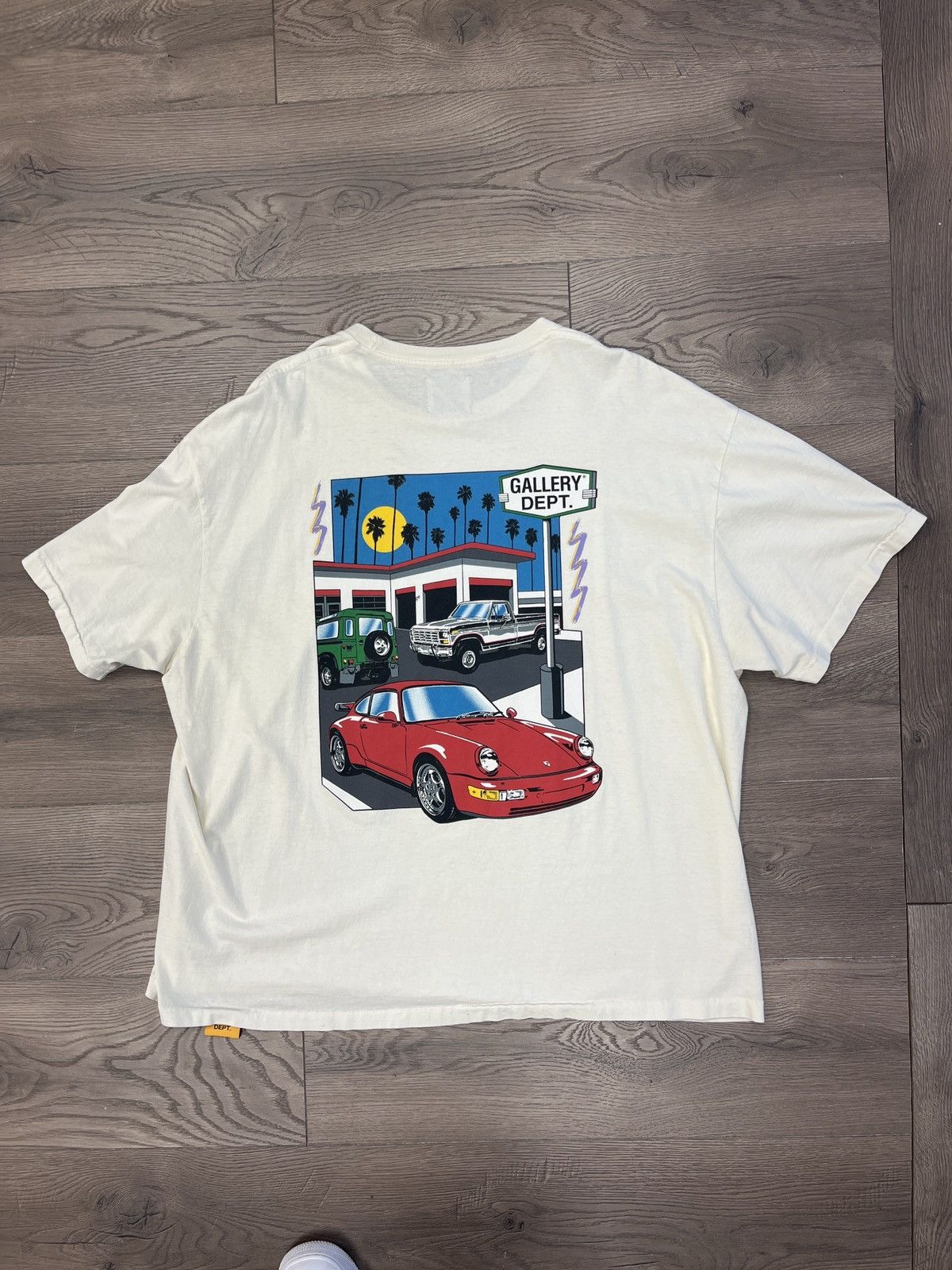 Gallery Dept. Gallery Dept. Drive Thru T-Shirt Cream 2XL Size US XXL / EU 58 / 5 - 2 Thumbnail