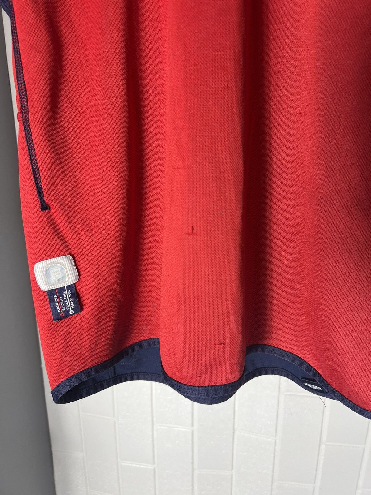 Umbro × Vintage VERY RARE UMBRO ENGLAND RETRO SOCCER JERSEY BLOKECORE 90s Size US XL / EU 56 / 4 - 11 Thumbnail