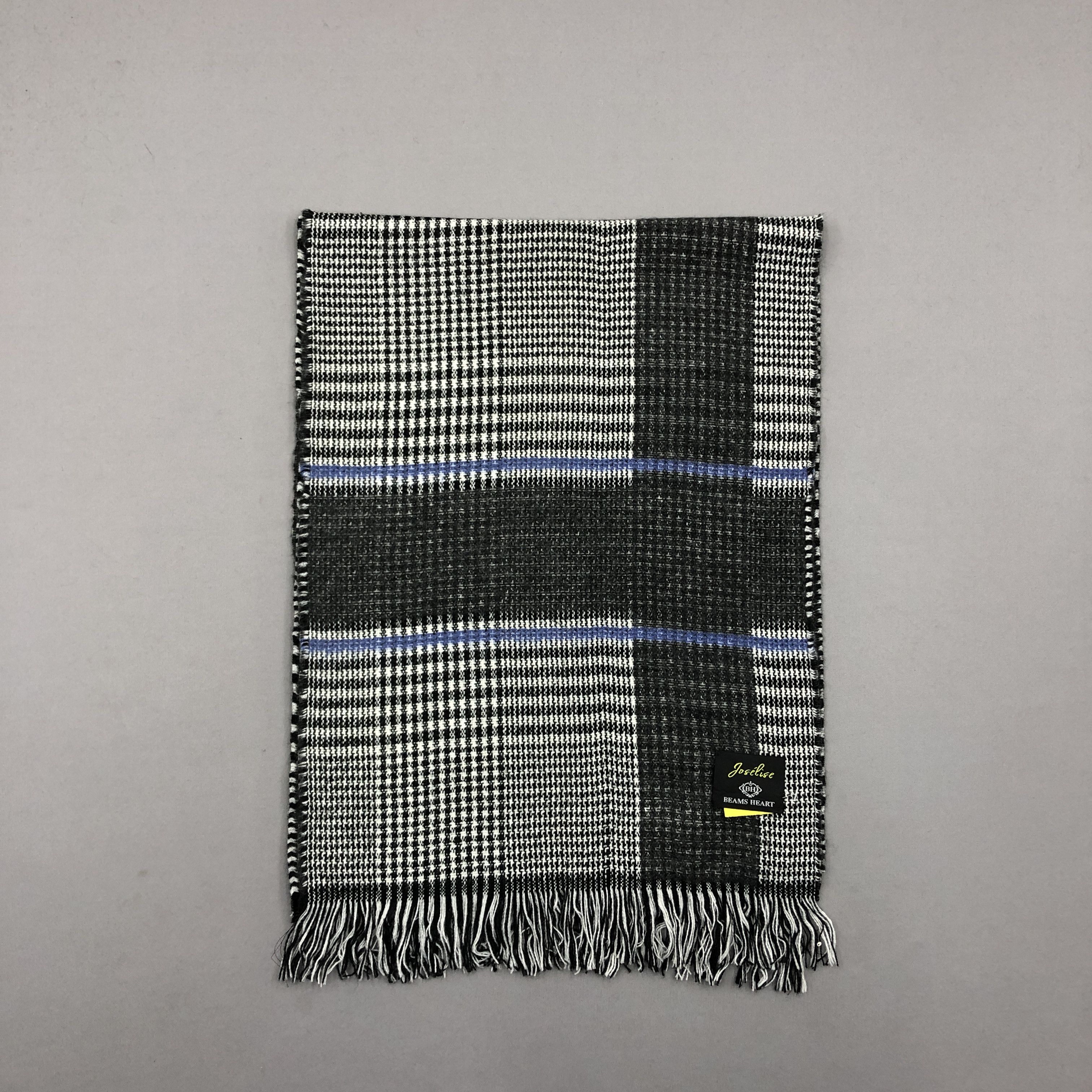 Beams Plus Vintage Beams Scarf Joselise Wool Tartan Plaid Scarves Size ONE SIZE - 2 Thumbnail