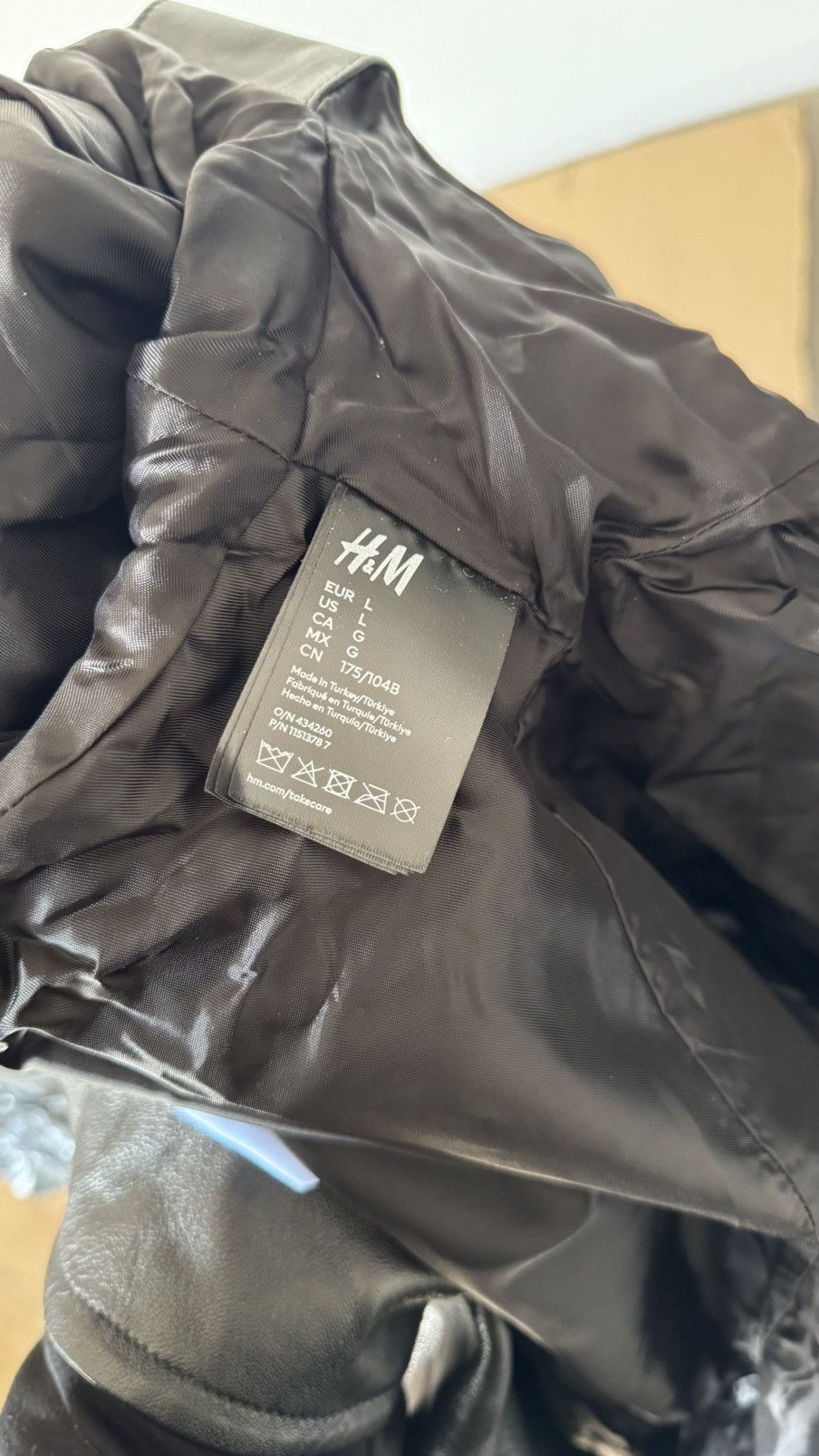 H&M × Mugler Mugler X H&M Collaboration Leather Crop Jacket Size US L / EU 52-54 / 3 - 6 Thumbnail