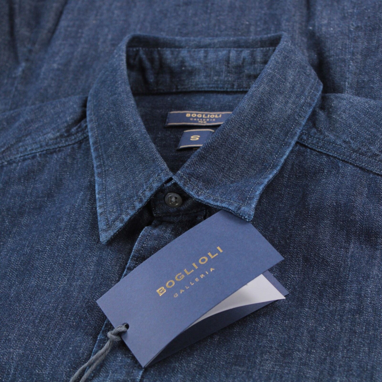 Boglioli Boglioli New with tags Shirt Size S US In Blue Size US S / EU 44-46 / 1 - 1 Thumbnail