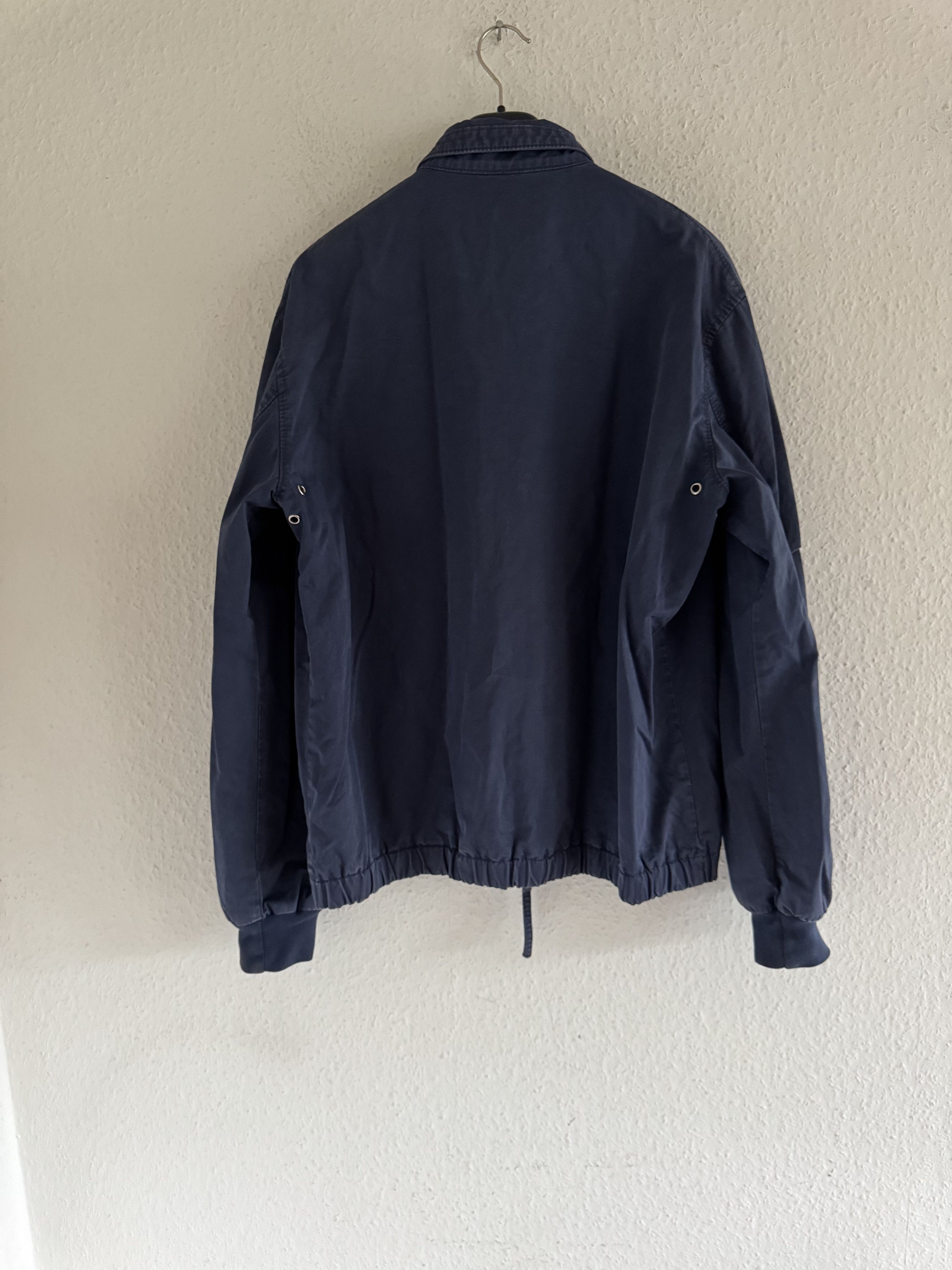 Dsquared2 SS07 Vintage Faded Zip Jacket Whale Patch Size US L / EU 52-54 / 3 - 14 Thumbnail