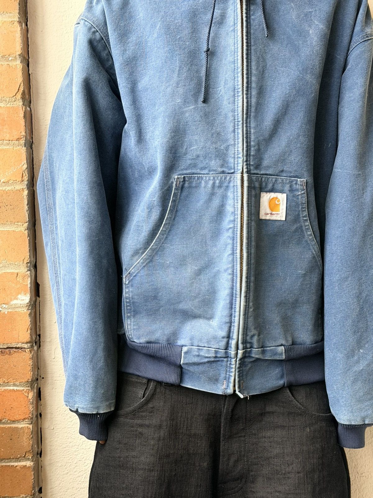 Carhartt Carhartt Distressed Work Wear Jacket Size US XL / EU 56 / 4 - 2 Thumbnail