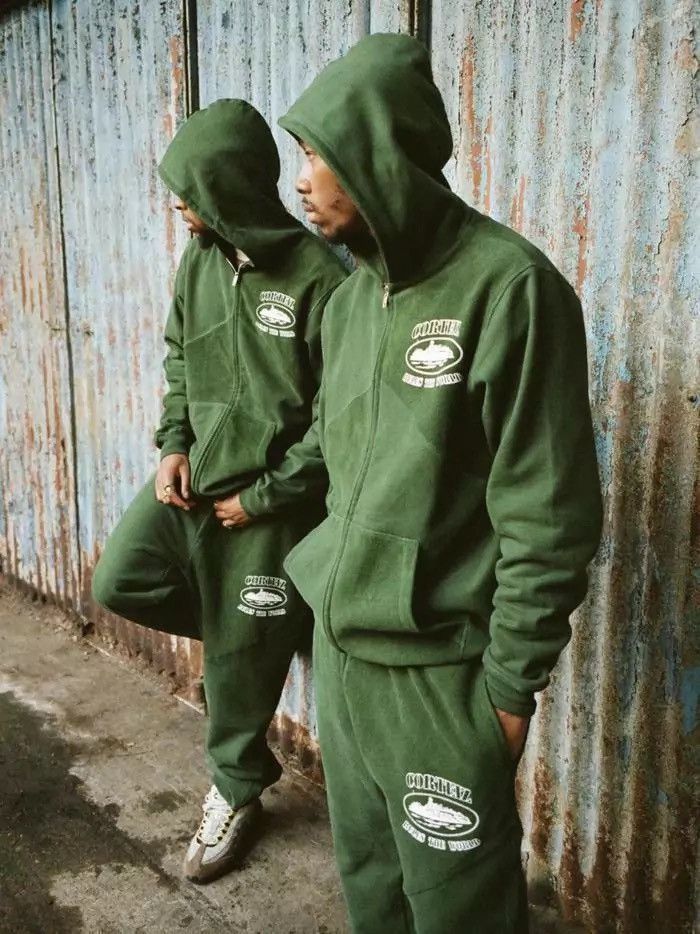 Corteiz × Hype × Streetwear Cortiez Superior V2 Green Zip Up