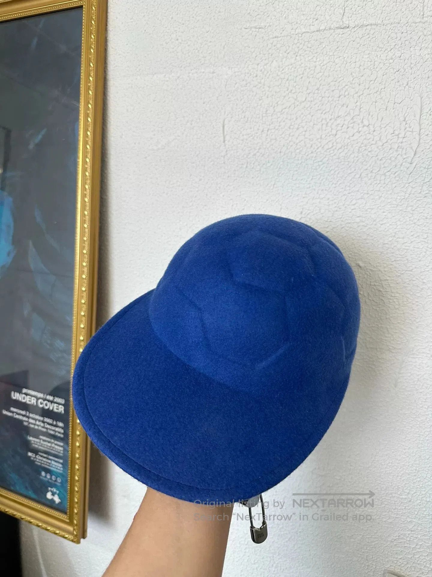 Comme des Garcons blue soccer ball cap. Size ONE SIZE - 1 Thumbnail