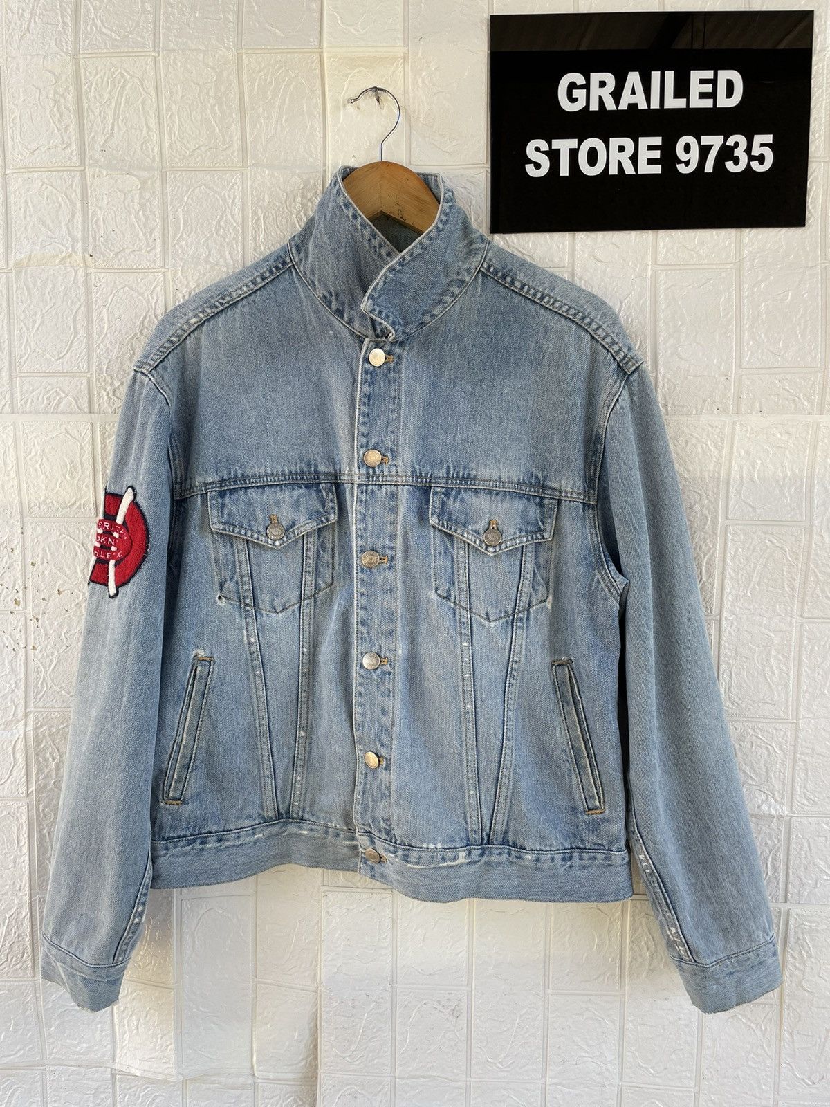 DKNY Vintage Dkny Denim Jacket Size US S / EU 44-46 / 1 - 1 Thumbnail