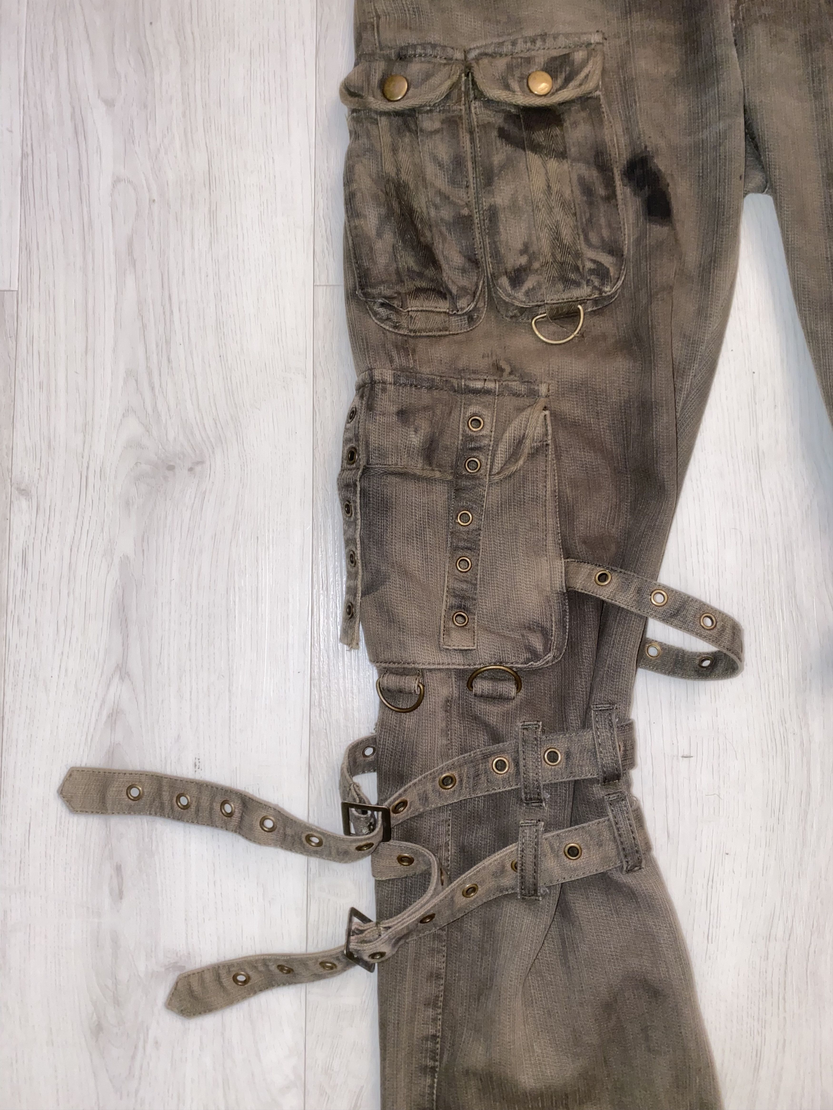 14th Addiction × If Six Was Nine × Obelisk Japanese Archive Strap Bondage Cargo XFRM Size US 30 / EU 46 - 4 Thumbnail