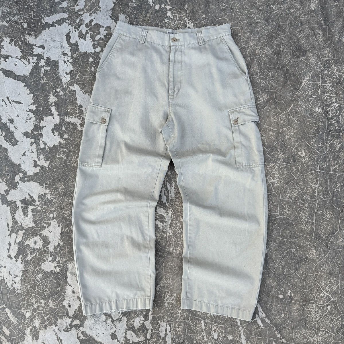 Japanese Brand Baggy💥Elanvital Jeans Cargo Pant Streetwear Style Size US 31 - 1 Thumbnail