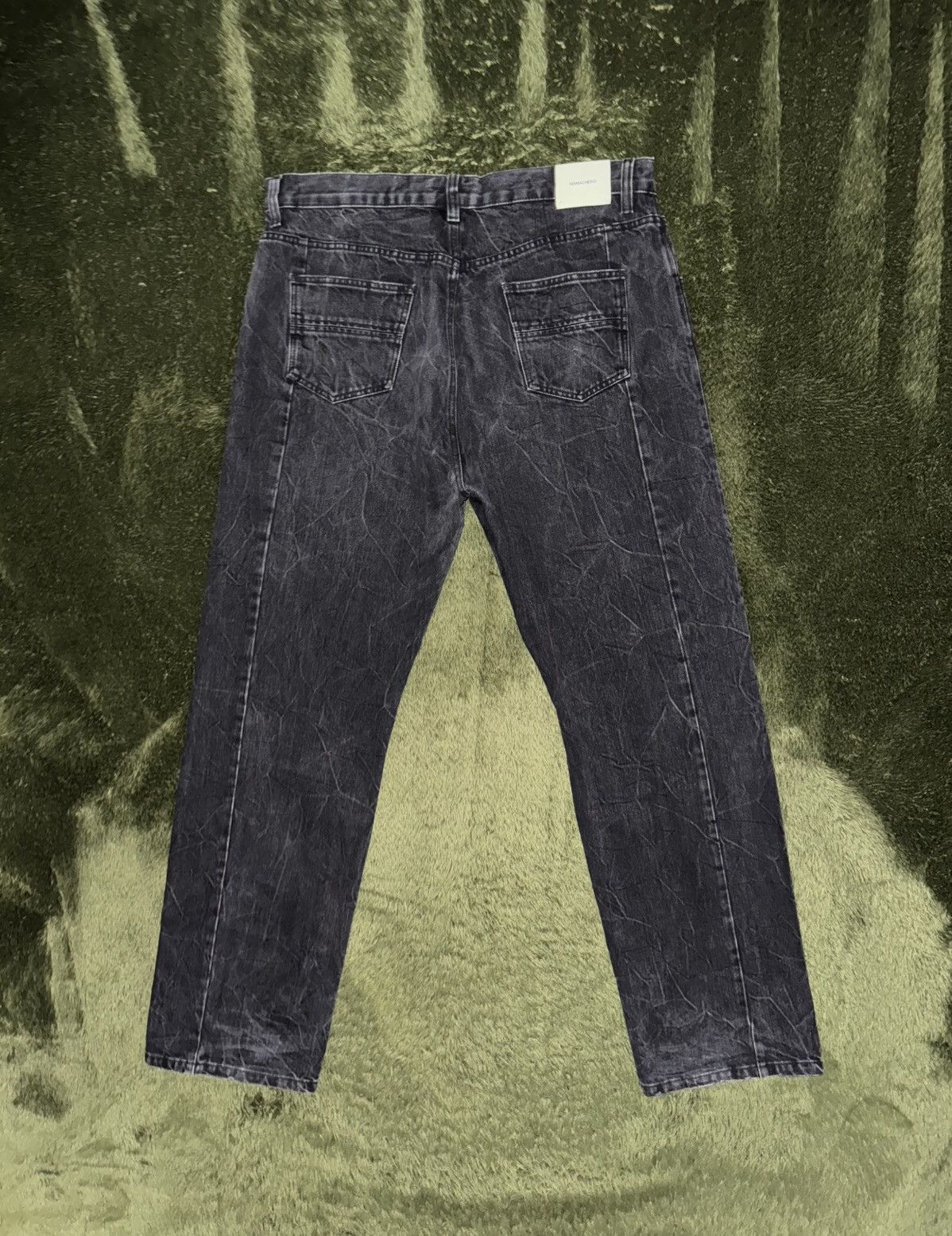 Namacheko [L] NAMECHEKO TIBIRA oversized Denim Pants Black Size US 38 / EU 54 - 9 Thumbnail