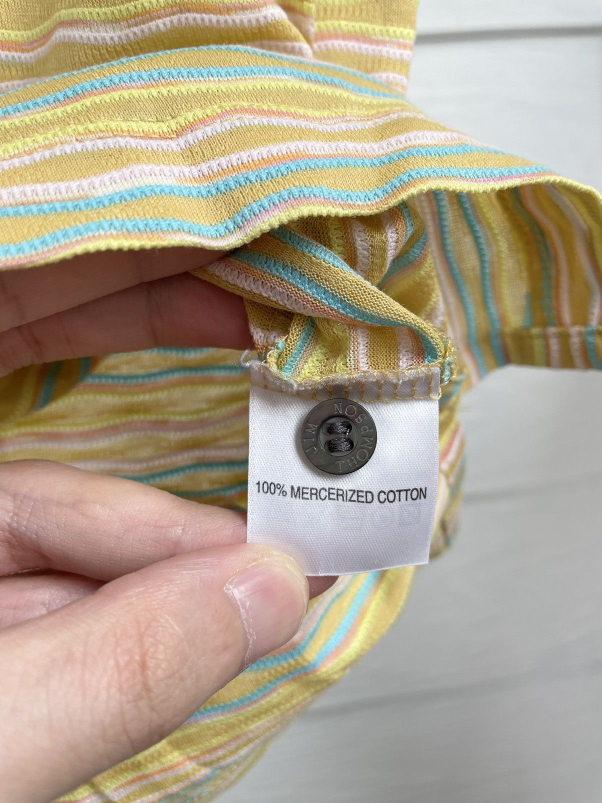 Jim Thompson × Vintage JIM THOMPSON POLO SHIRT Size S / US 4 / IT 40 - 6 Thumbnail