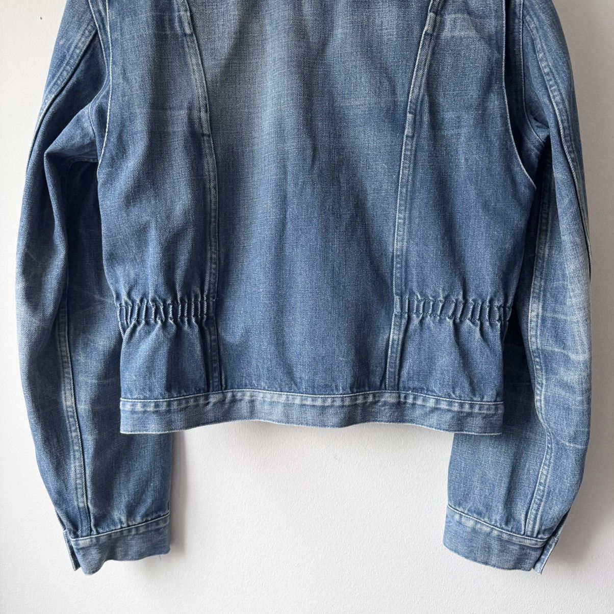 Gucci Gucci By Tom Ford SS2004 Cropped Denim Western Moto Jacket Size US M / EU 48-50 / 2 - 8 Thumbnail