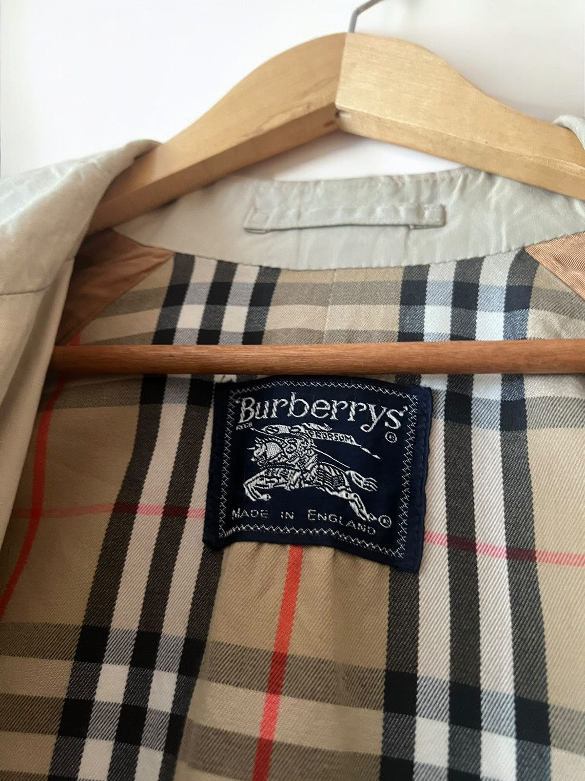 Burberry Prorsum × Vintage BURBERRY’S PRORSUM 90s VINTAGE TRENCH COAT NOVA CHECK CLOAK Size M / US 6-8 / IT 42-44 - 8 Thumbnail