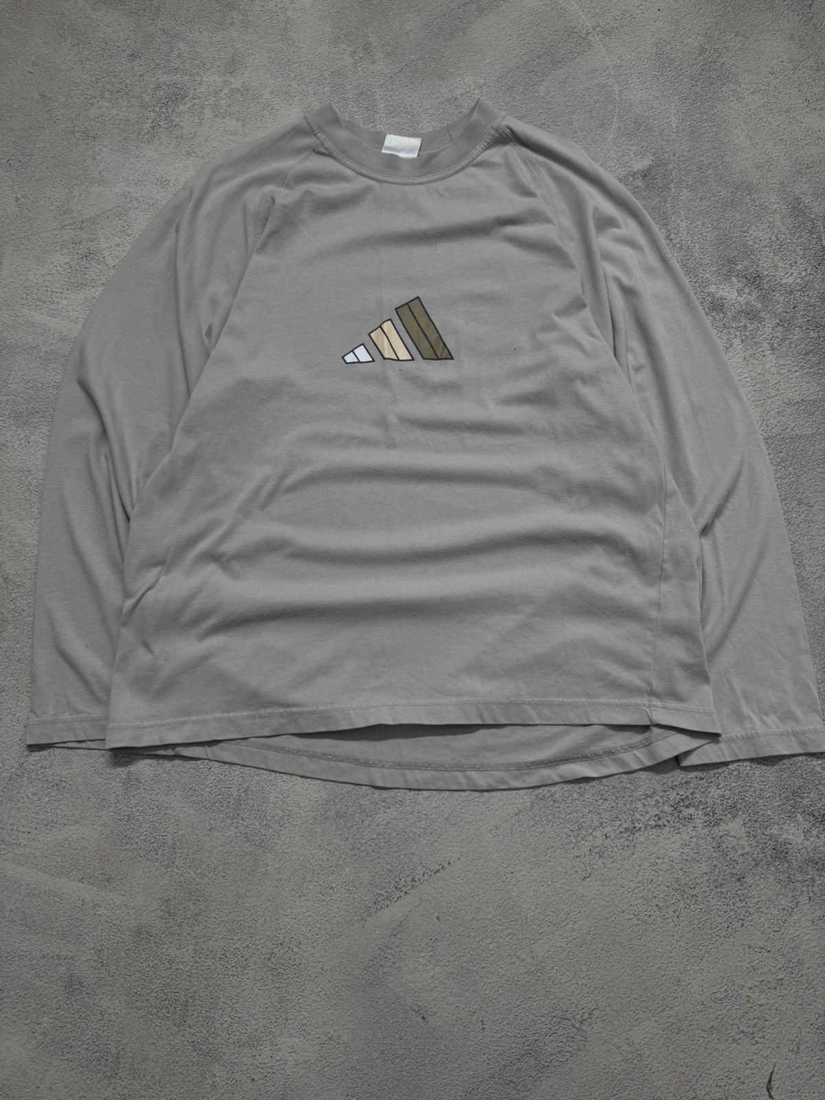 Adidas Vintage Adidas Big Logo Long Sleeve 90’s Size US L / EU 52-54 / 3 - 7 Thumbnail
