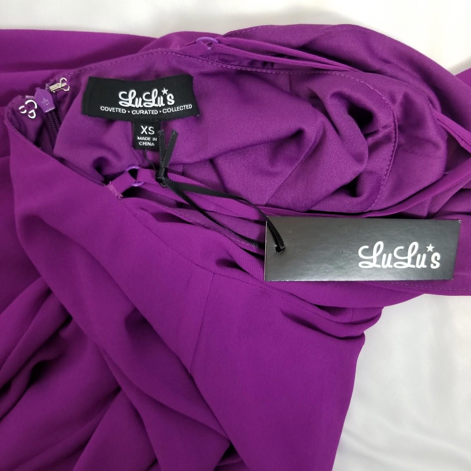 Lulus NWT Lulus Mythical Kind Of Love Maxi Dress Purple XS Size XS / US 0-2 / IT 36-38 - 8 Thumbnail