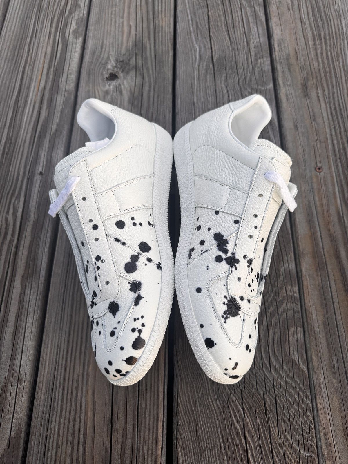 Maison Margiela Maison Margiela Paint Dotted Gats Size US 9.5 / EU 42-43 - 5 Thumbnail
