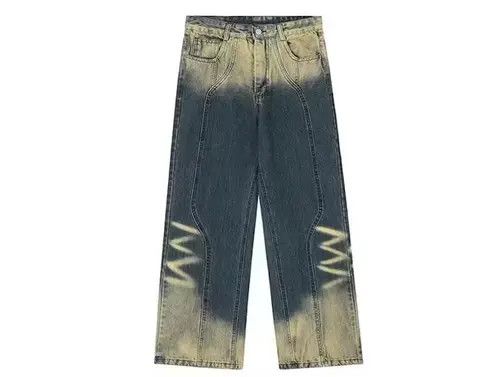 VIBE Street Simple Black Micro Flare Jeans Size US 34 / EU 50 - 8 Thumbnail