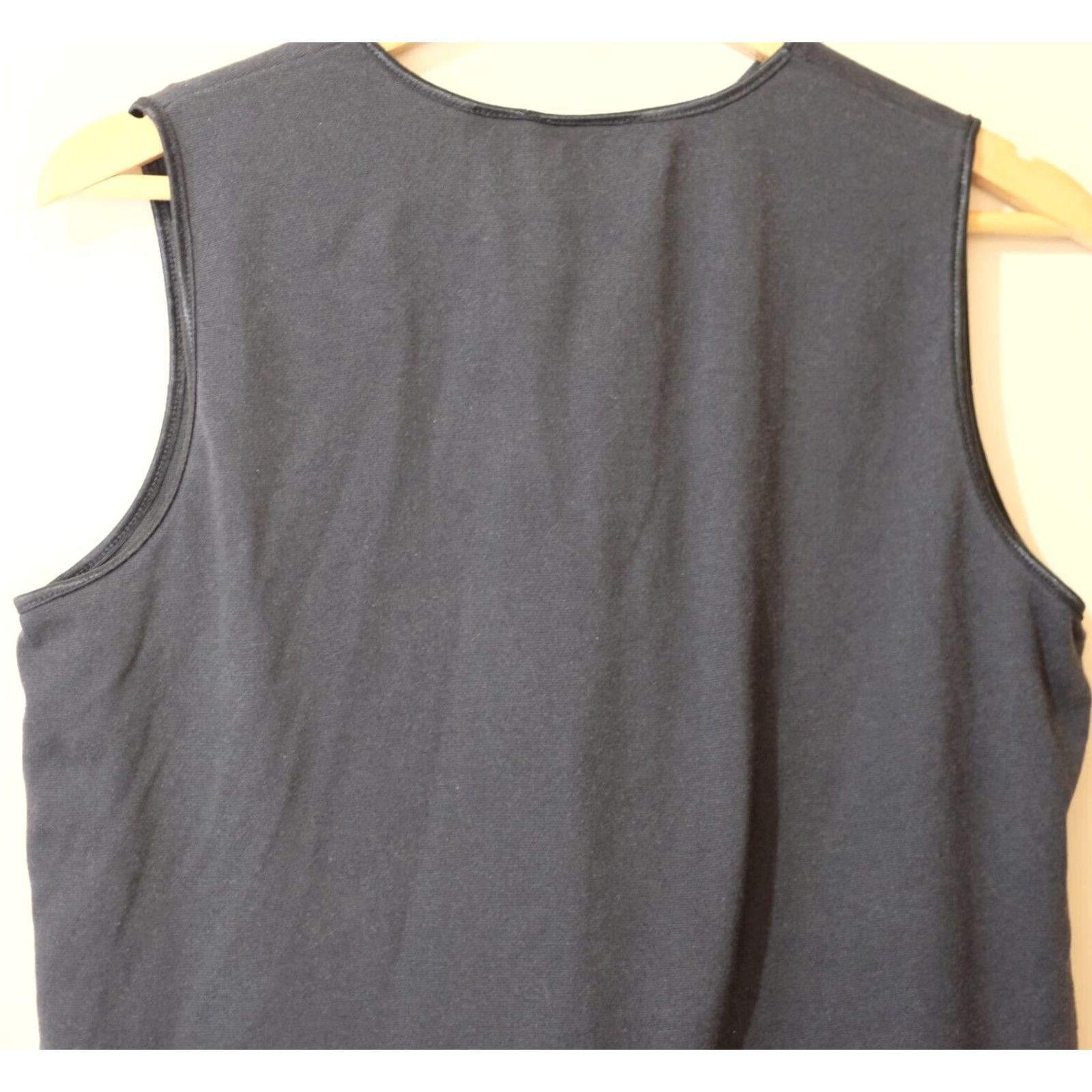 Vintage North Crest Tank Top Black Crew Neck Stretch Size XL Women Size XL / US 12-14 / IT 48-50 - 5 Thumbnail