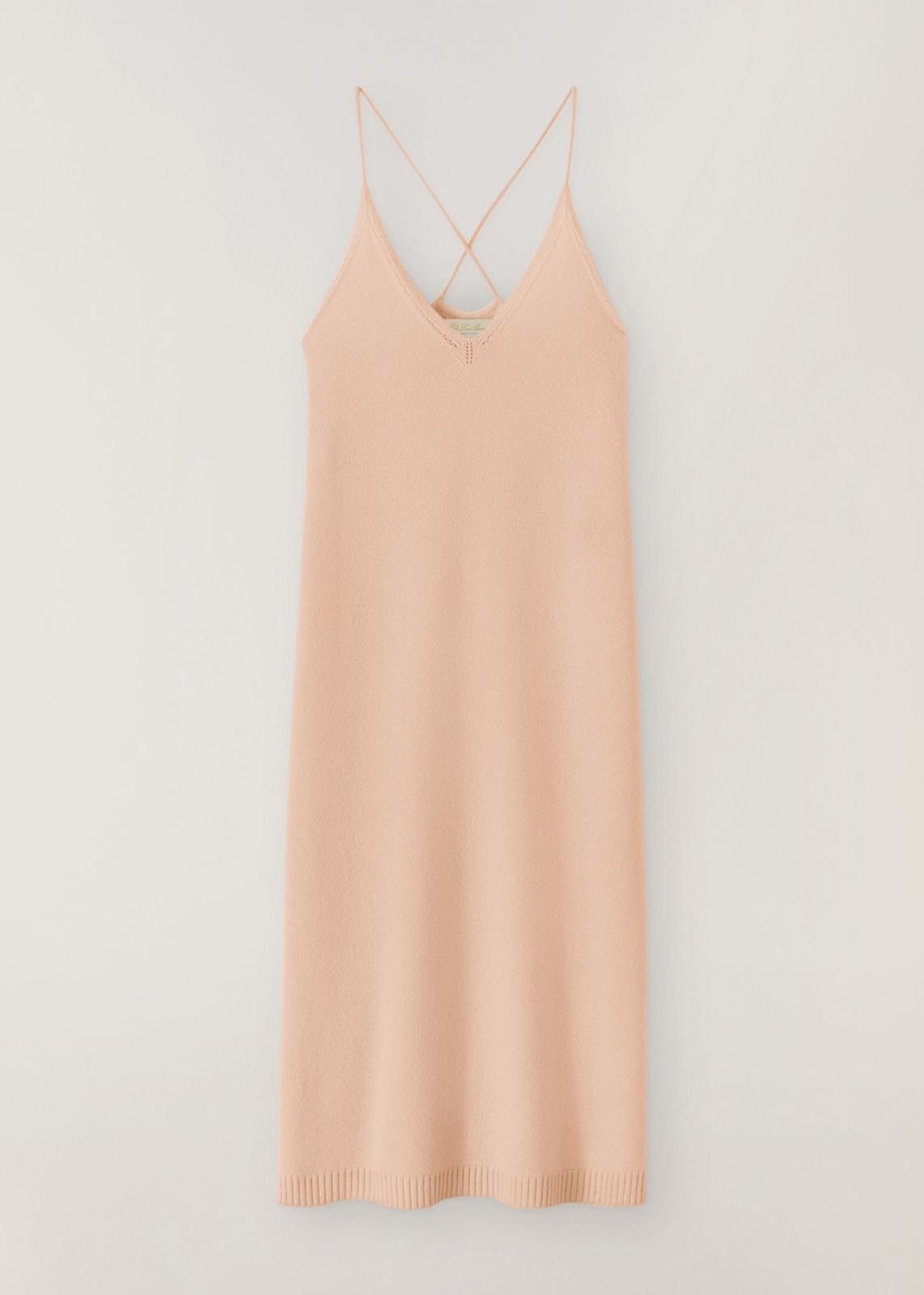 Loro Piana o1srvl11e1024 Cocooning Cashmere Midi Dress in Pink Size XL / US 12-14 / IT 48-50 - 1 Thumbnail