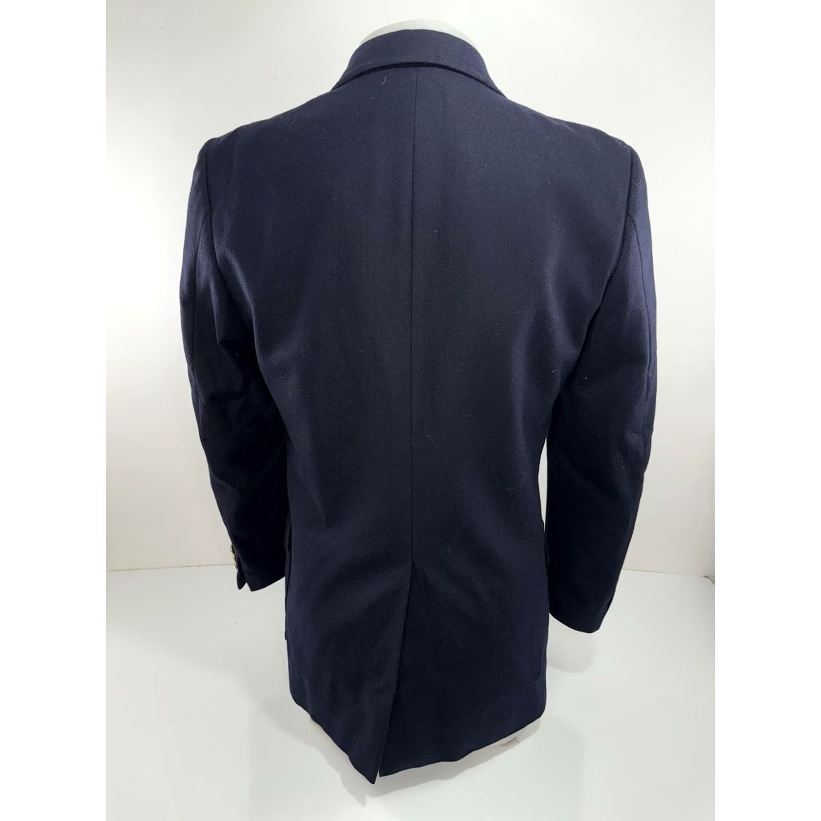 Vintage CORTefeil - WOOL Blazer Jacket - Mens 38 R - Blue - Blazer Size 38R - 3 Thumbnail