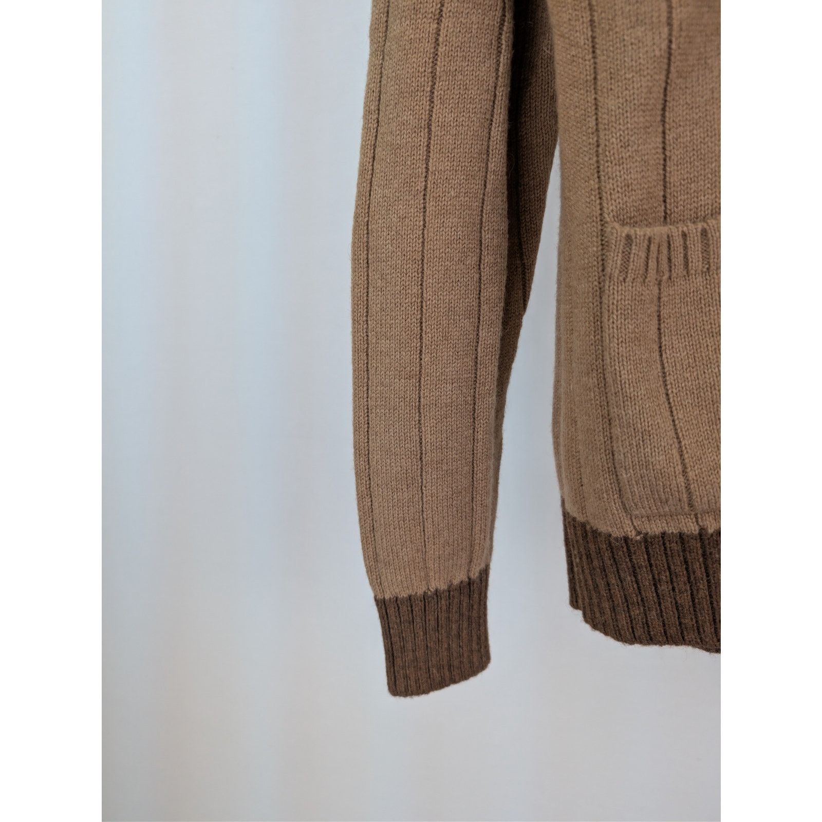 Gucci o1rshd1 Fine Camel Long Sleeve Cardigan Sweater Camel/Brown Size US XL / EU 56 / 4 - 6 Thumbnail