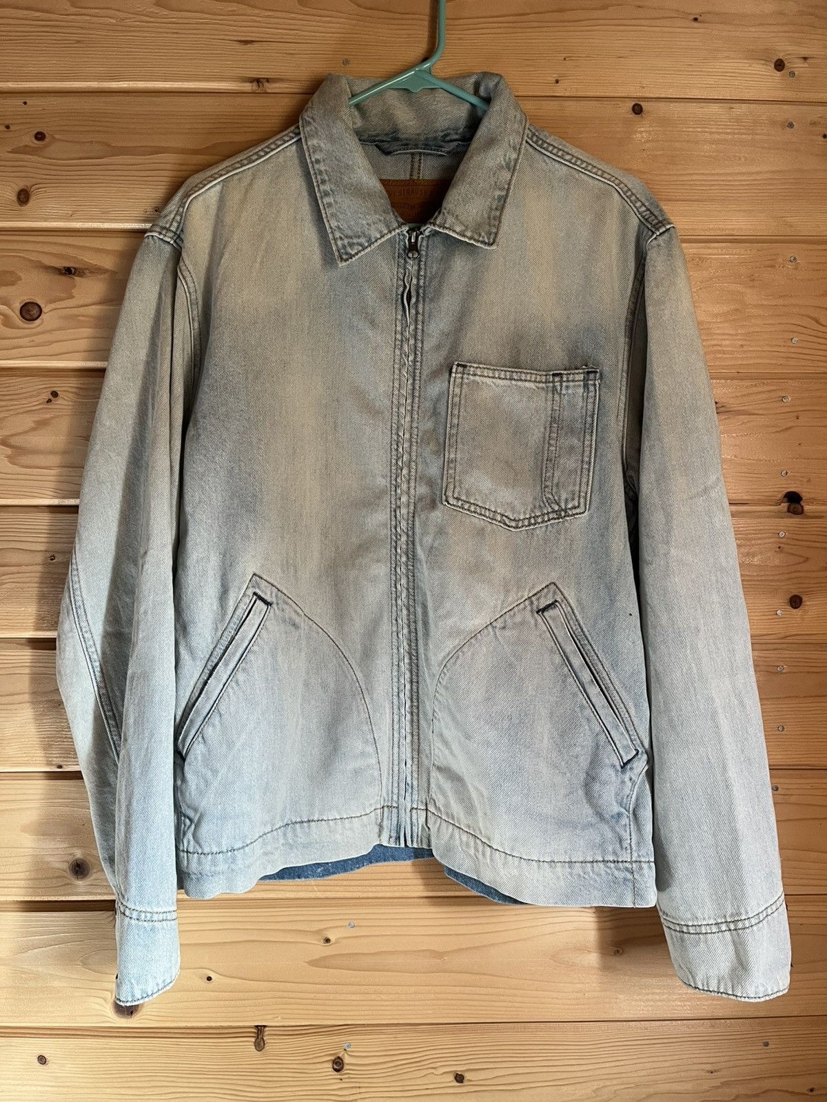 Levi's Levi’s Premium Mechanic Denim Jacket Size US M / EU 48-50 / 2 - 1 Thumbnail