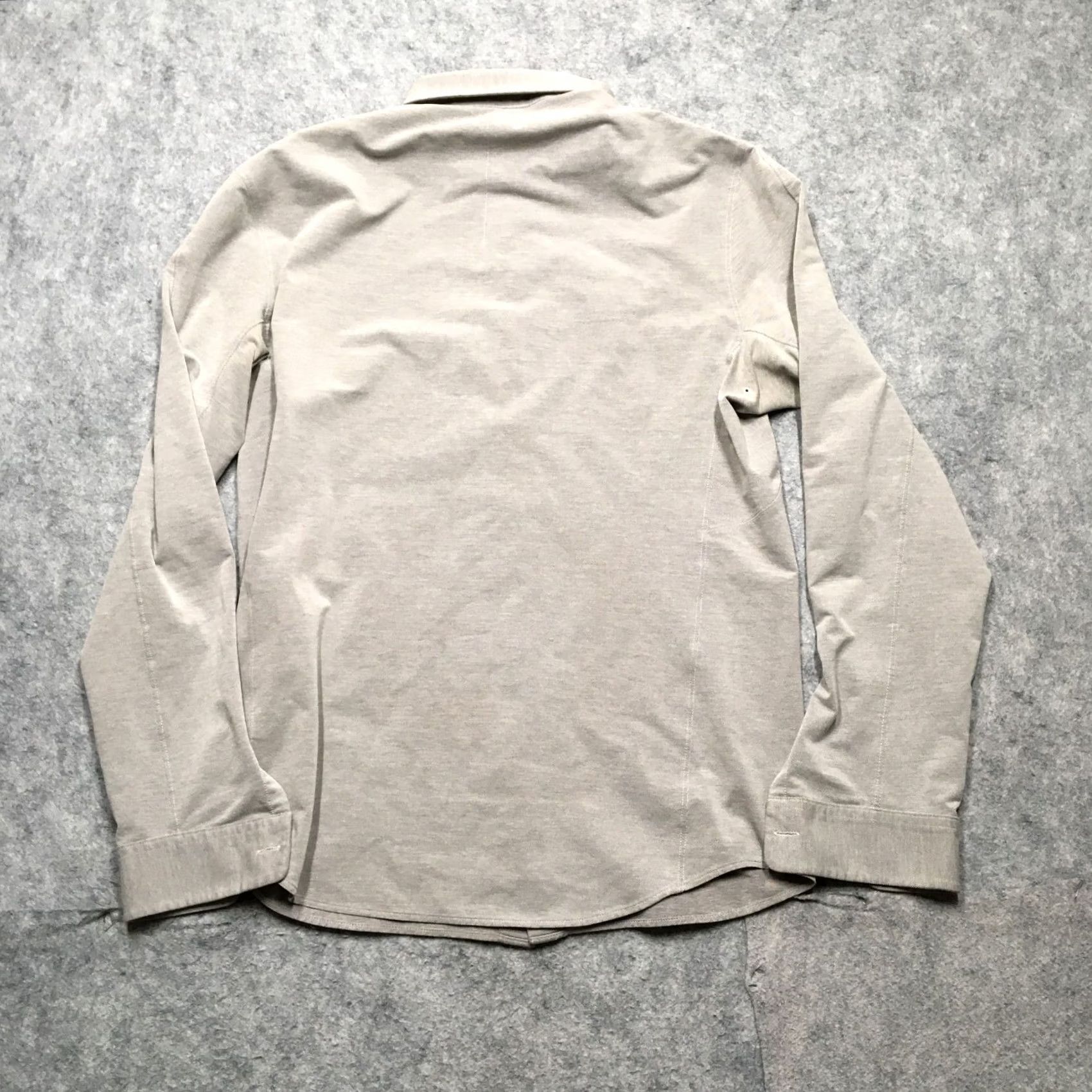 Lululemon Lululemon Button-Up Shirt Mens Small S Gray Athleisure Daily Dress Commission Size 36R - 6 Thumbnail