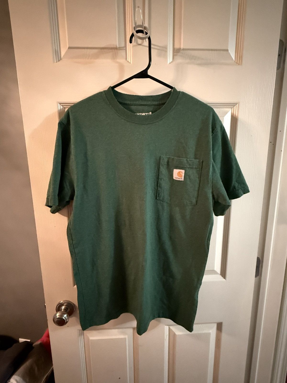Carhartt Carhartt Men’s Green work T NEW Loose Size US S / EU 44-46 / 1 - 1 Thumbnail