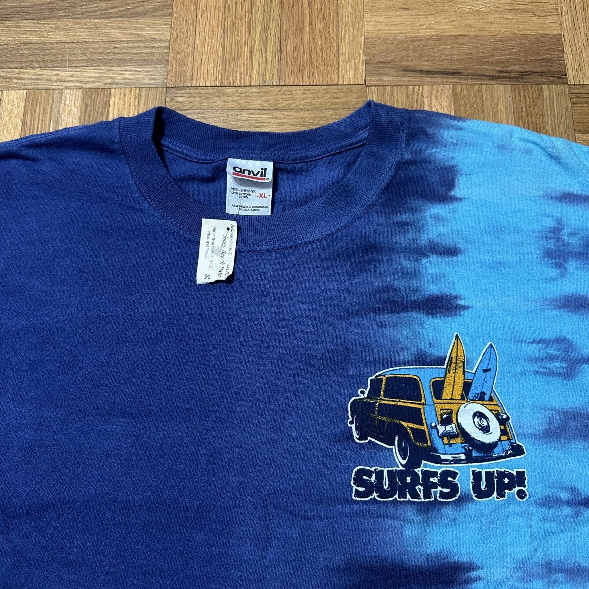 Anvil Vintage Surfs Up tee Size US XL / EU 56 / 4 - 3 Thumbnail