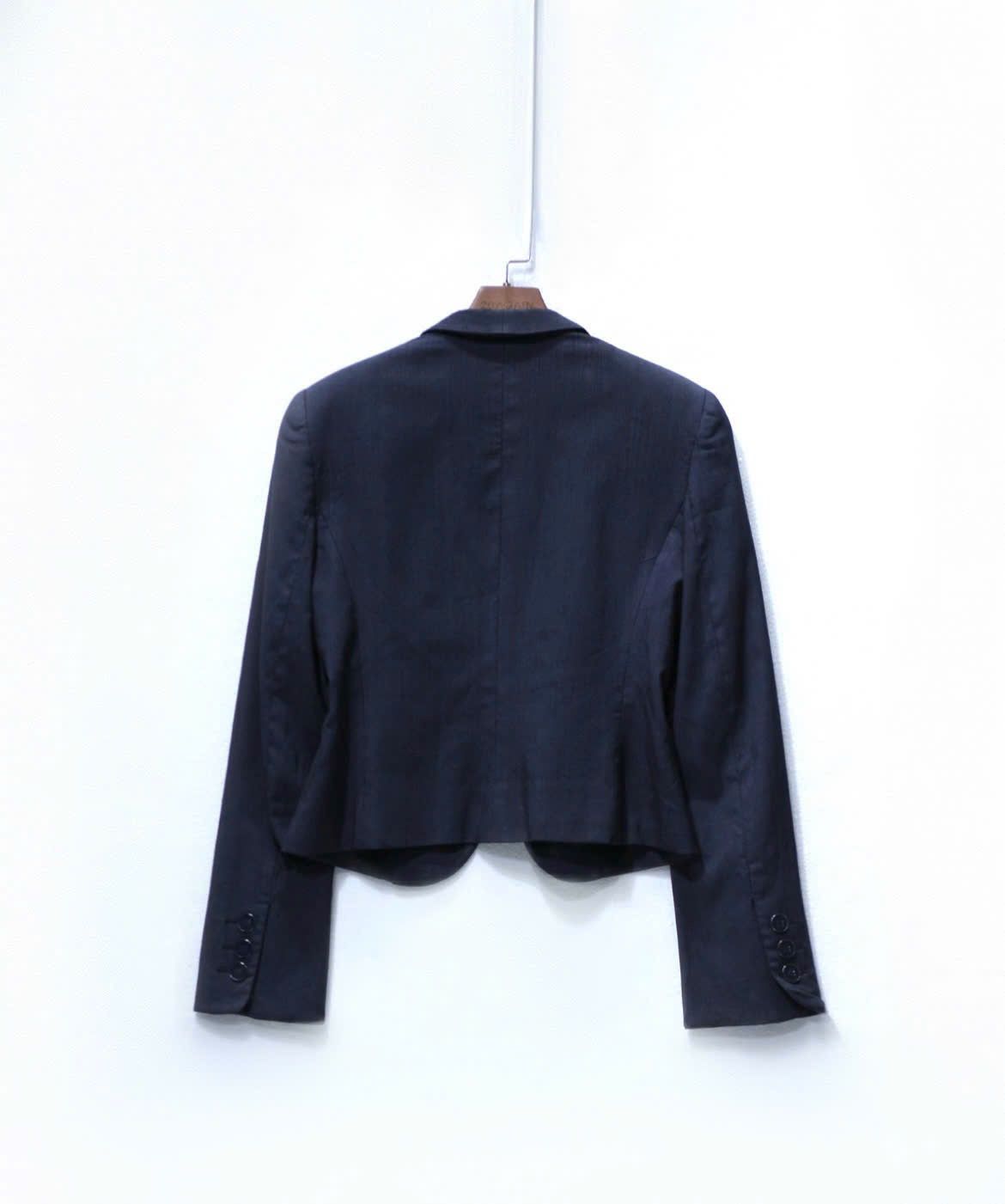 Emporio Armani Emporio Armani Spring Summer 2010 One-Button Blazer Size S / US 4 / IT 40 - 2 Thumbnail