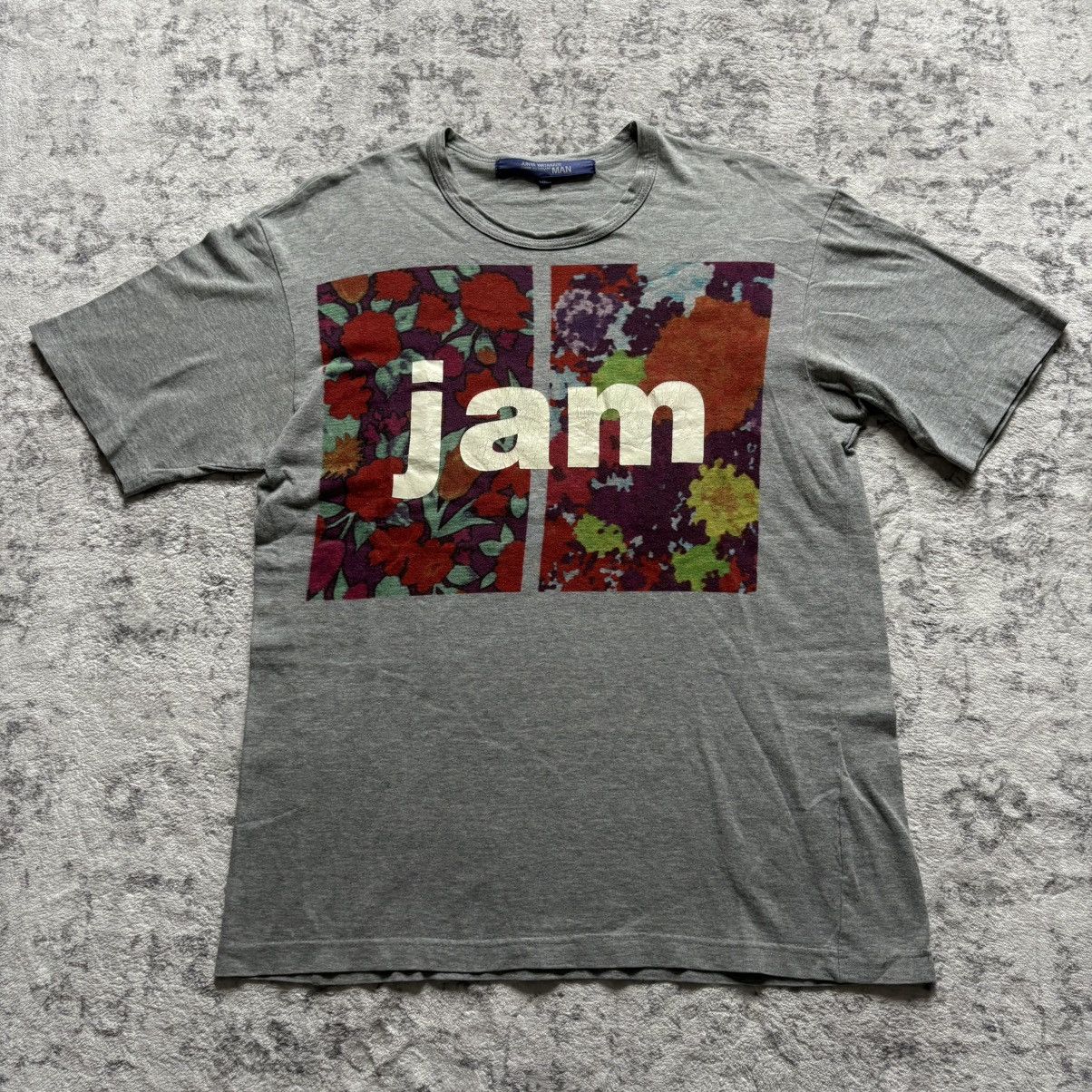 Junya Watanabe SS02 Poem Jam Graphic T-Shirt Grey | Size M