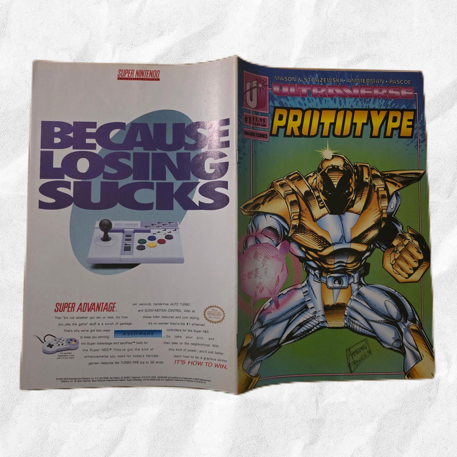 Other Prototype #1 NM 1993 Malibu Ultraverse Comic (C) Size ONE SIZE - 2 Thumbnail