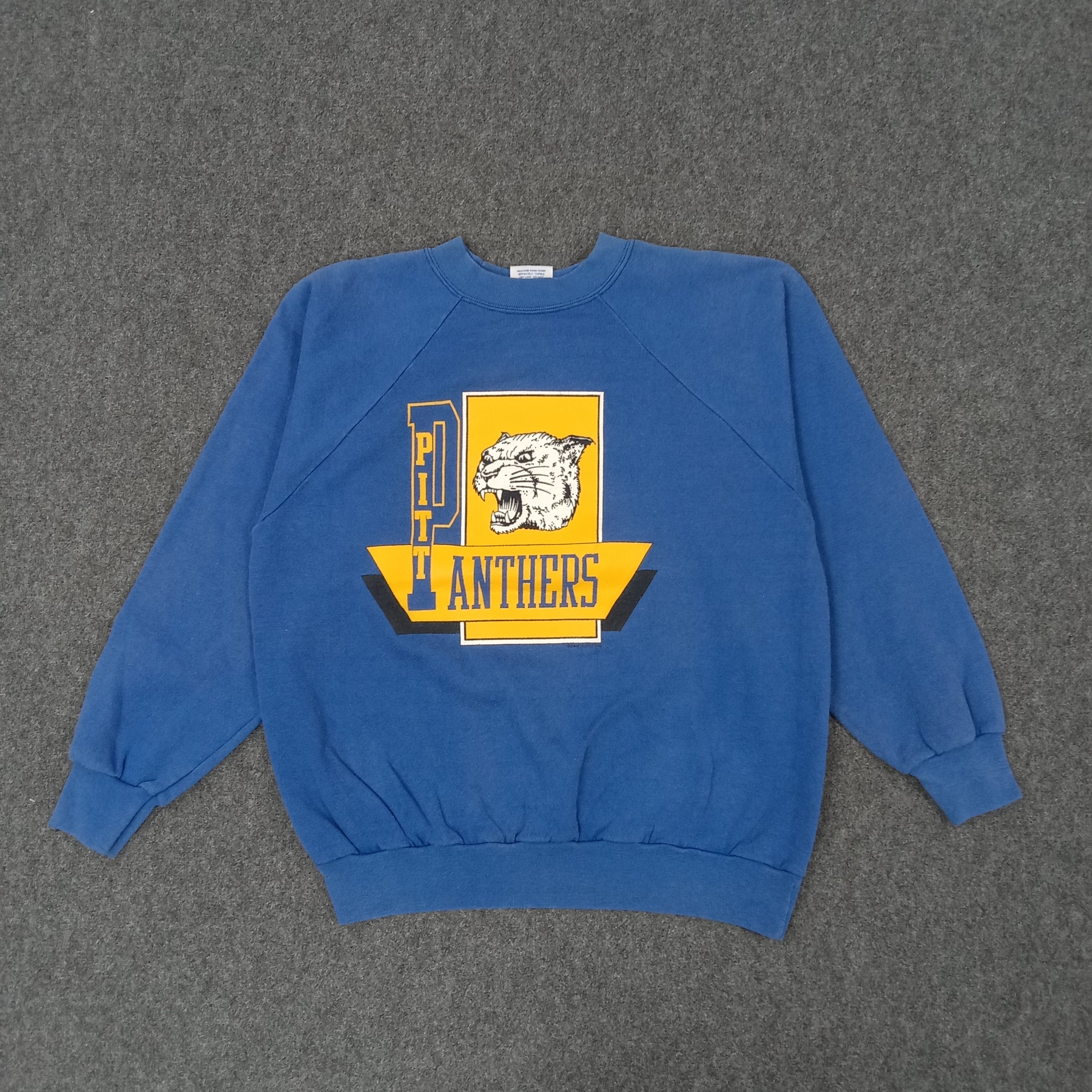 NFL × Vintage Pitt Panthers American Football Team Sweatshirt Size US M / EU 48-50 / 2 - 1 Thumbnail