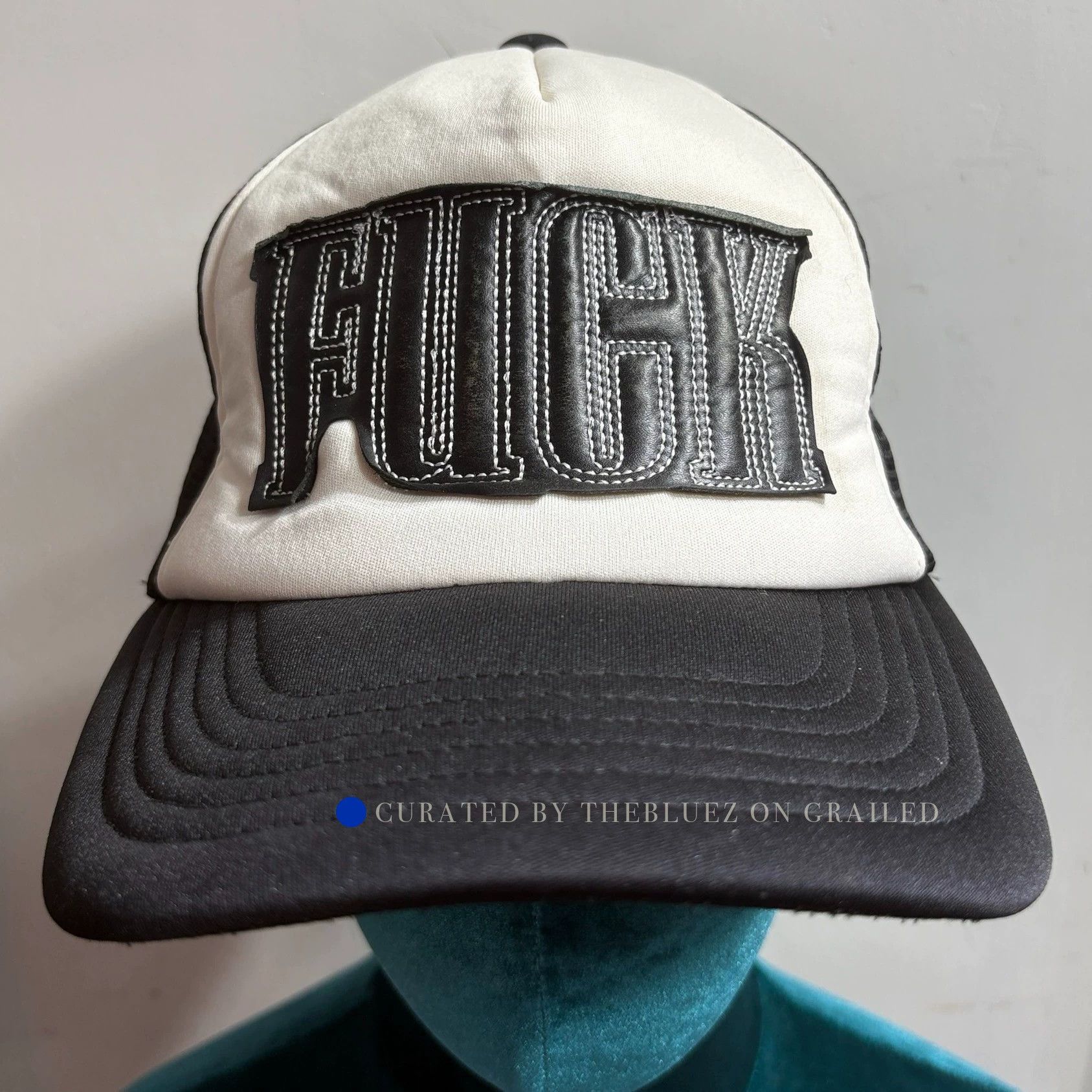 Number (N)ine FUXK Patch Trucker Cap Size ONE SIZE - 1 Thumbnail
