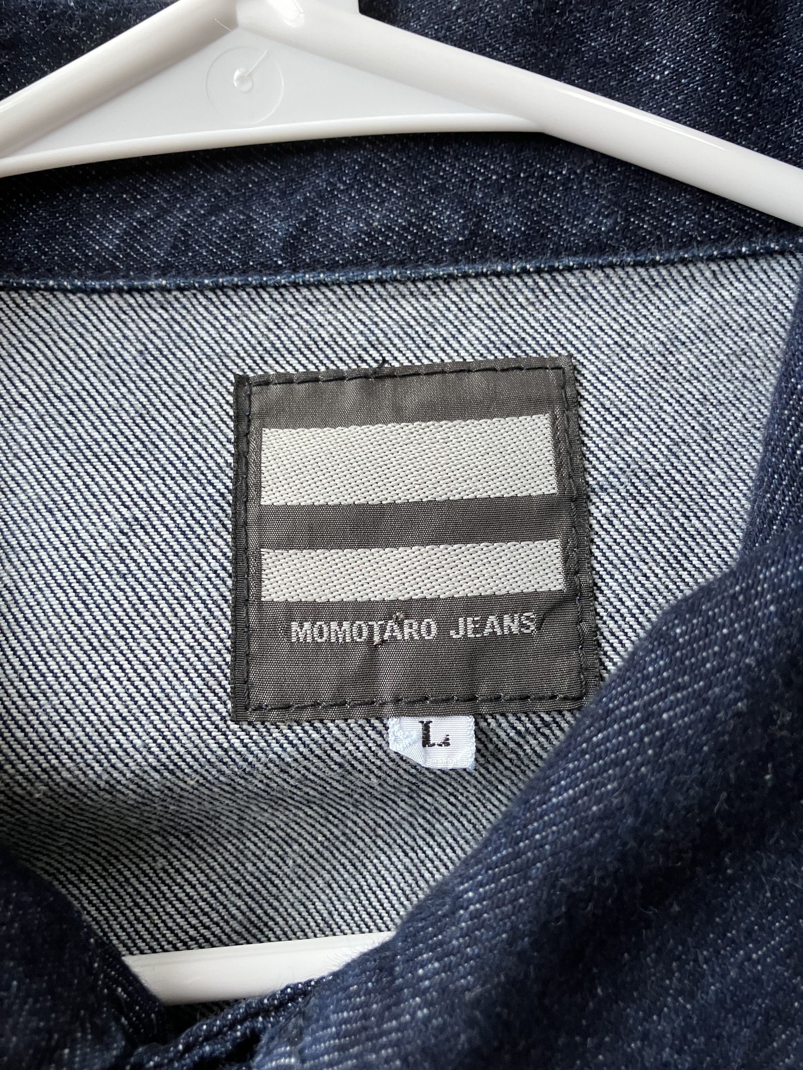 Momotaro Jeans Jungle Fatigue Denim Jacket Size US L / EU 52-54 / 3 - 3 Thumbnail