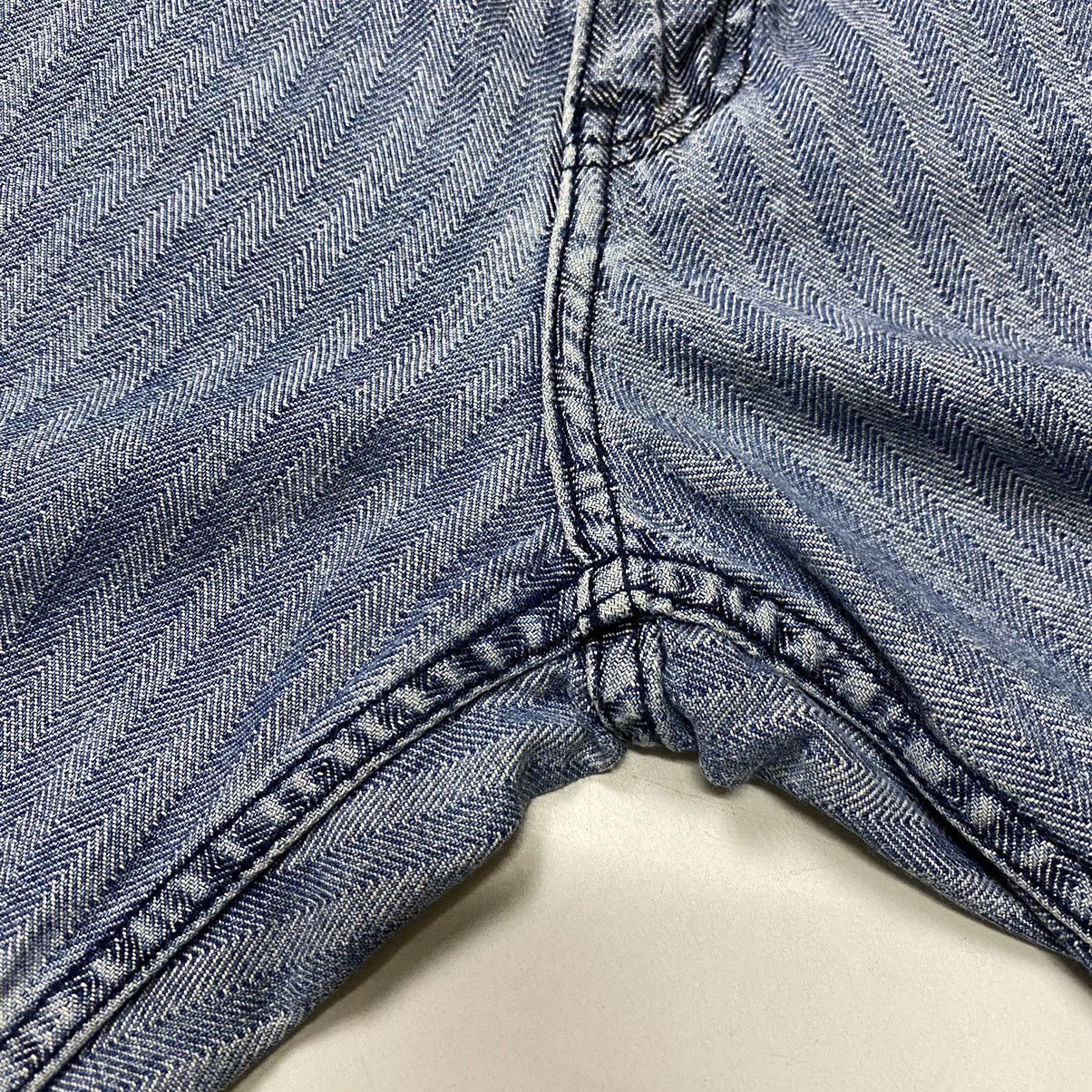 Tommy Hilfiger × Vintage Tommy Hilfiger Hikori carperter style denim pant Size US 33 - 15 Thumbnail
