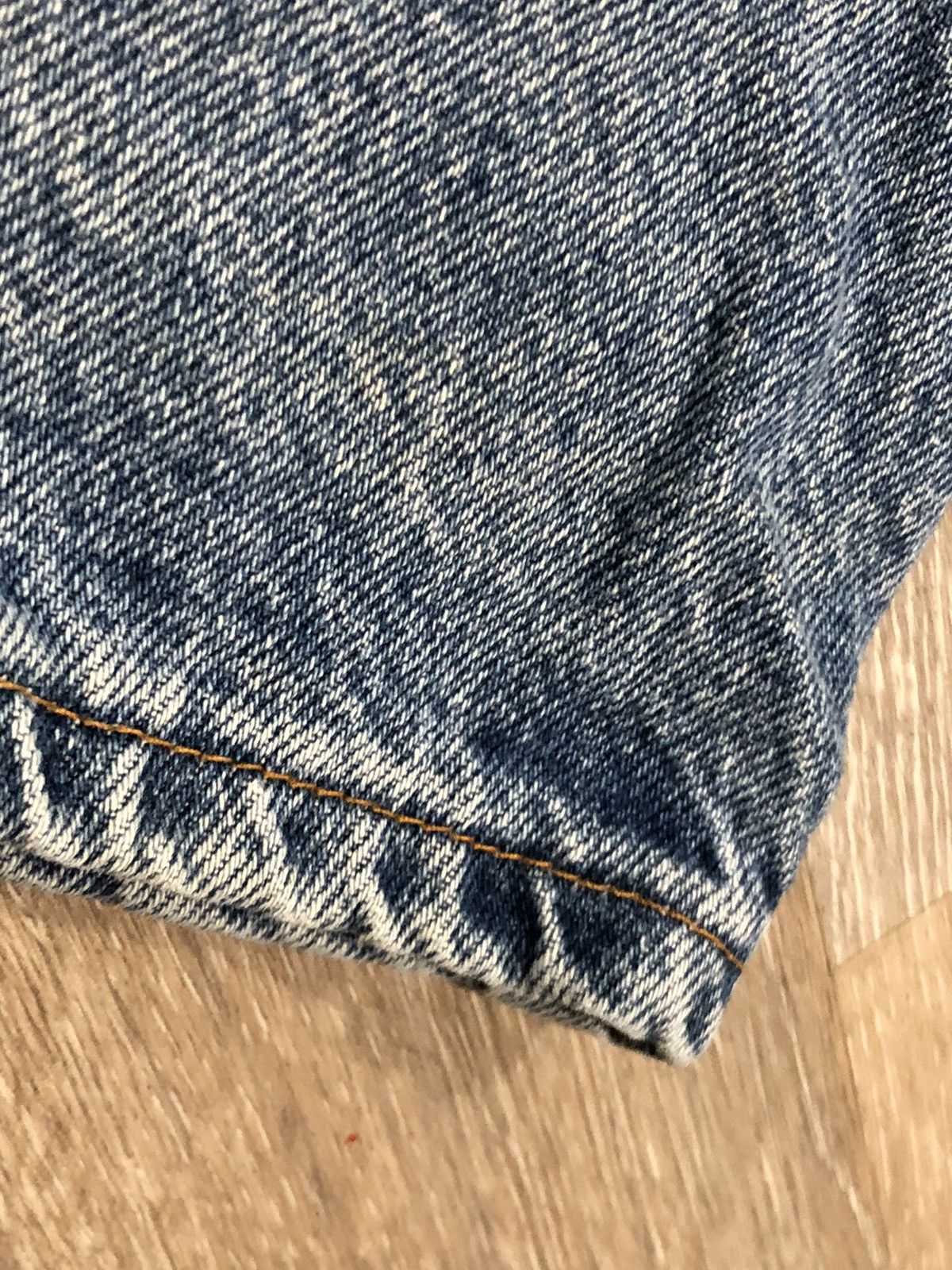 Levi's Vintage Levis 550 Jeans Mens 40x32 Blue Relaxed Orange Tab Size US 40 / EU 56 - 4 Thumbnail