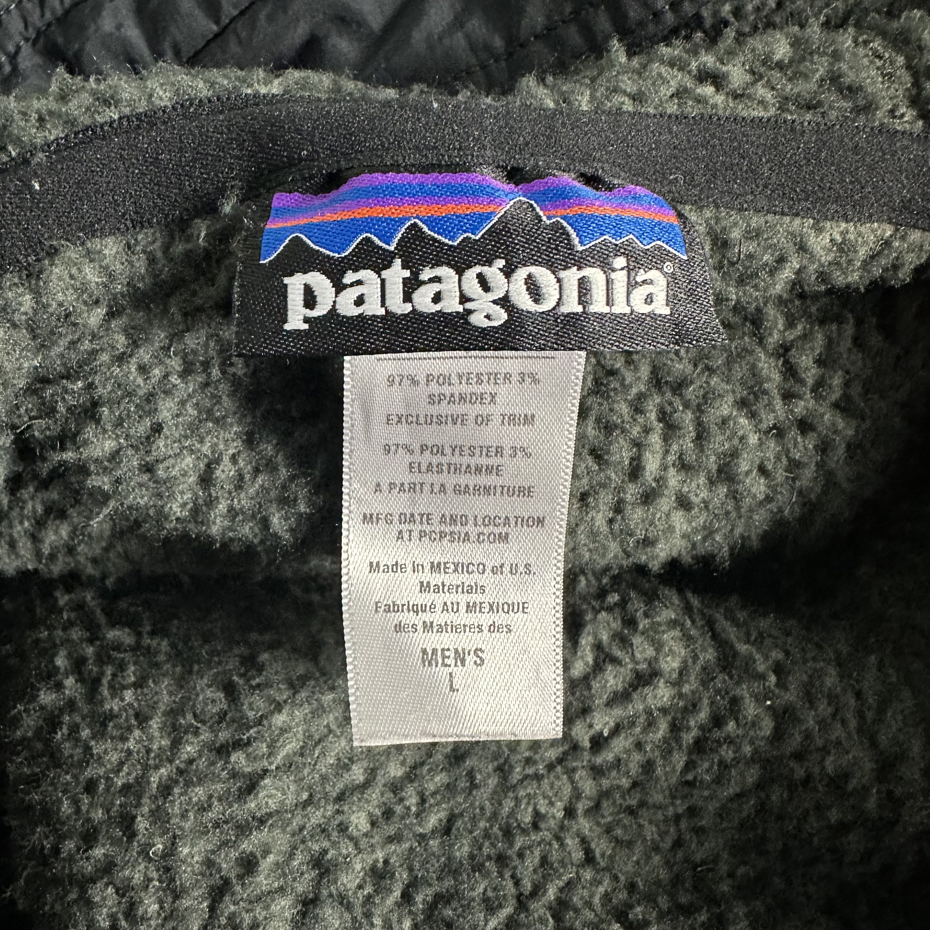 Patagonia 🔥RARE🔥Vtg Patagonia Faux Fur Fleece Full-Zip Hoodie Jacket Size US L / EU 52-54 / 3 - 8 Thumbnail