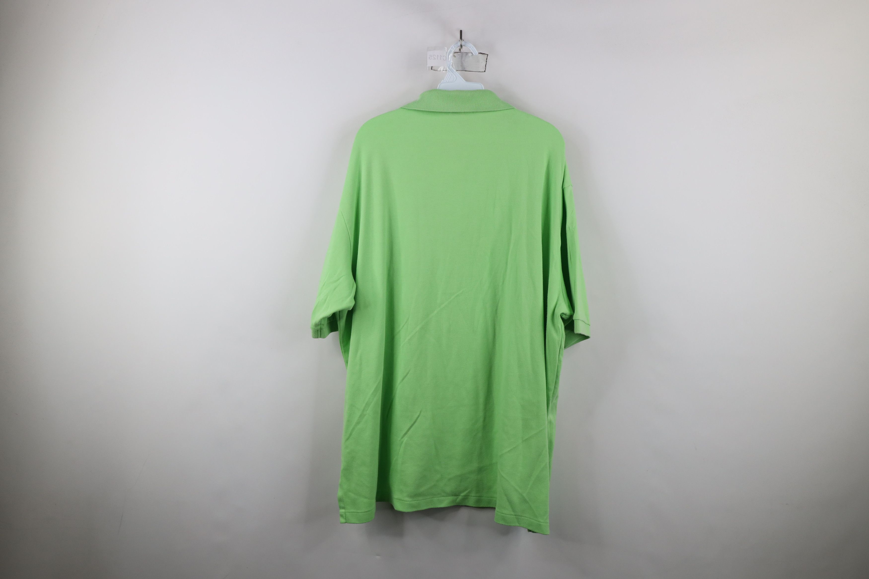 Ralph Lauren × Vintage Vintage 90s Ralph Lauren Cotton Touch Polo Shirt Lime Green Size US XL / EU 56 / 4 - 11 Thumbnail