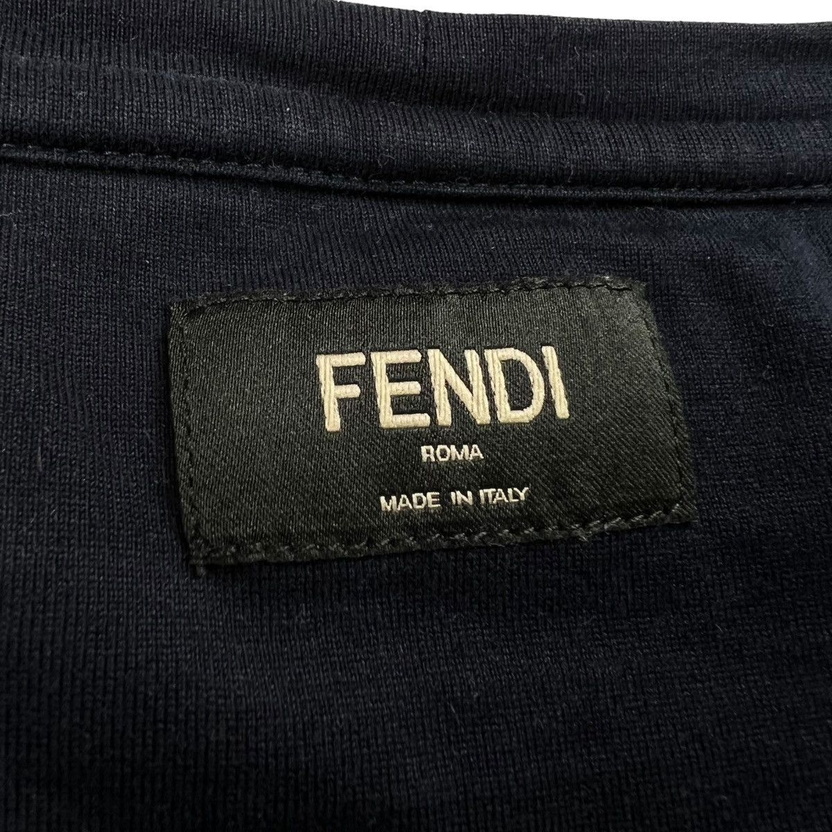 Fendi Fendi Roma Navy T Shirt Size US M / EU 48-50 / 2 - 3 Thumbnail